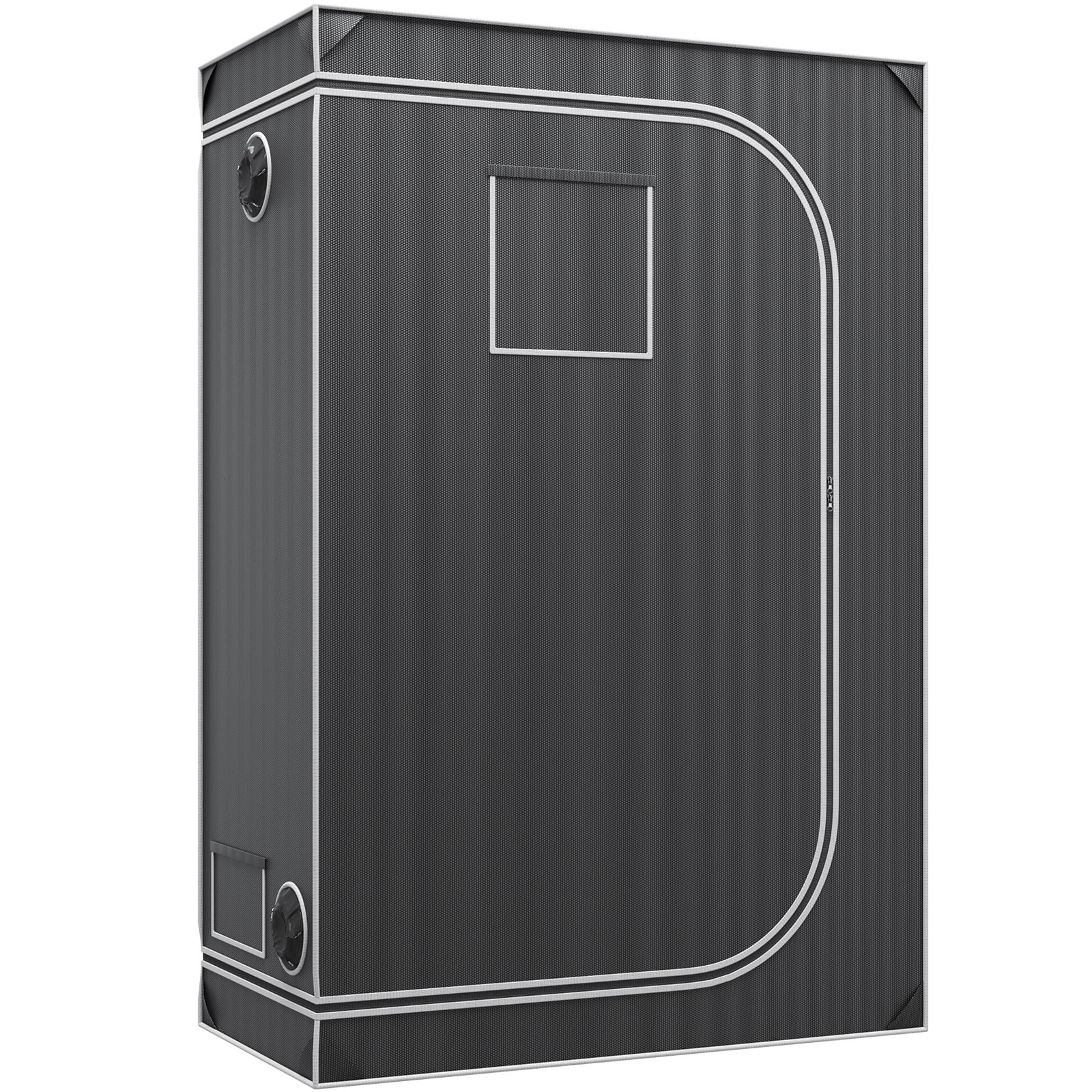 SKYSHALO Grow Tent 48 x 24 x 72 inches Indoor Grow Tent Hydroponic Window Door Tray