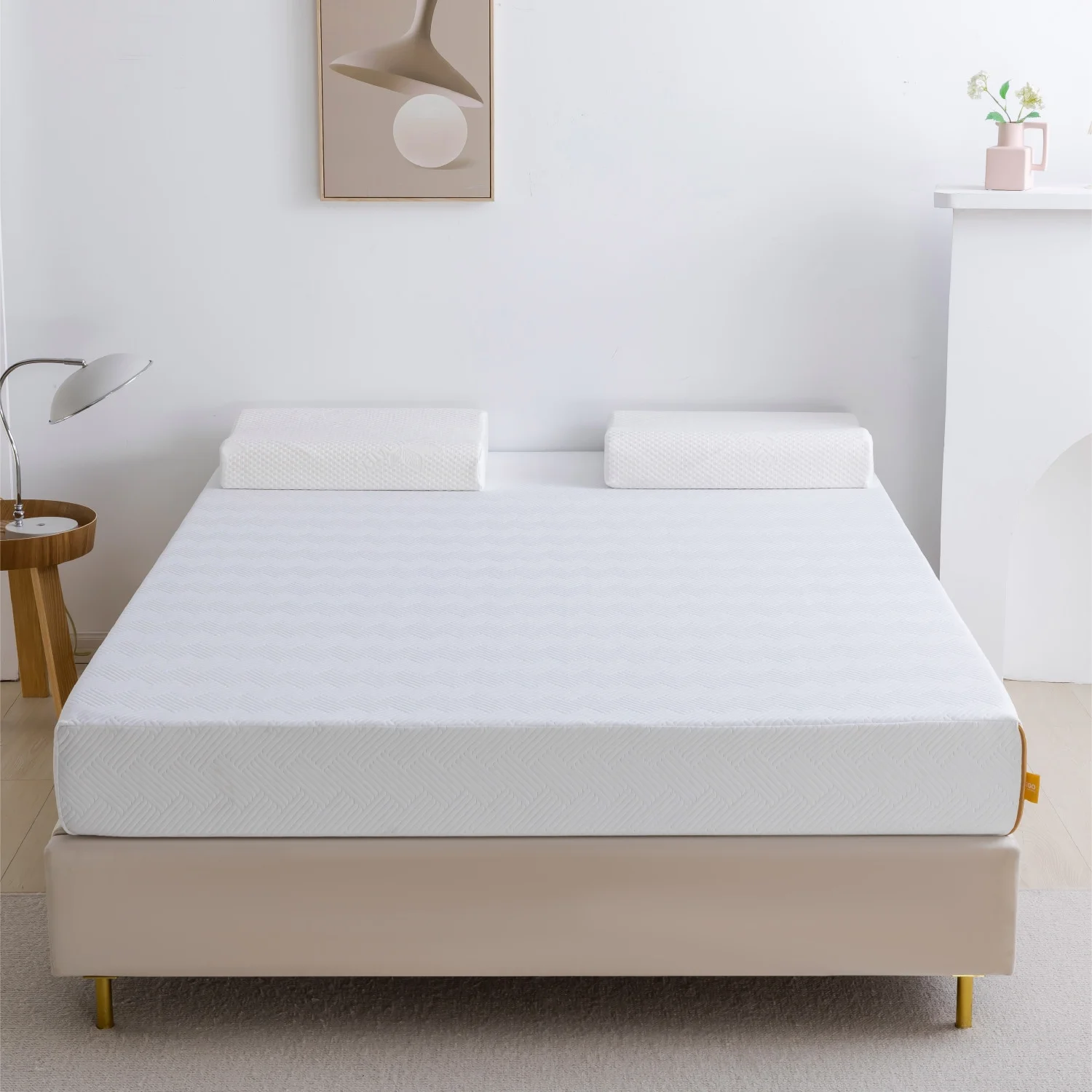 DremFaryoyo Copper Full Memory Foam Mattress 8 Inch  Copper Gel Infused Mattress Bed in  Box CertiPUR- Certified