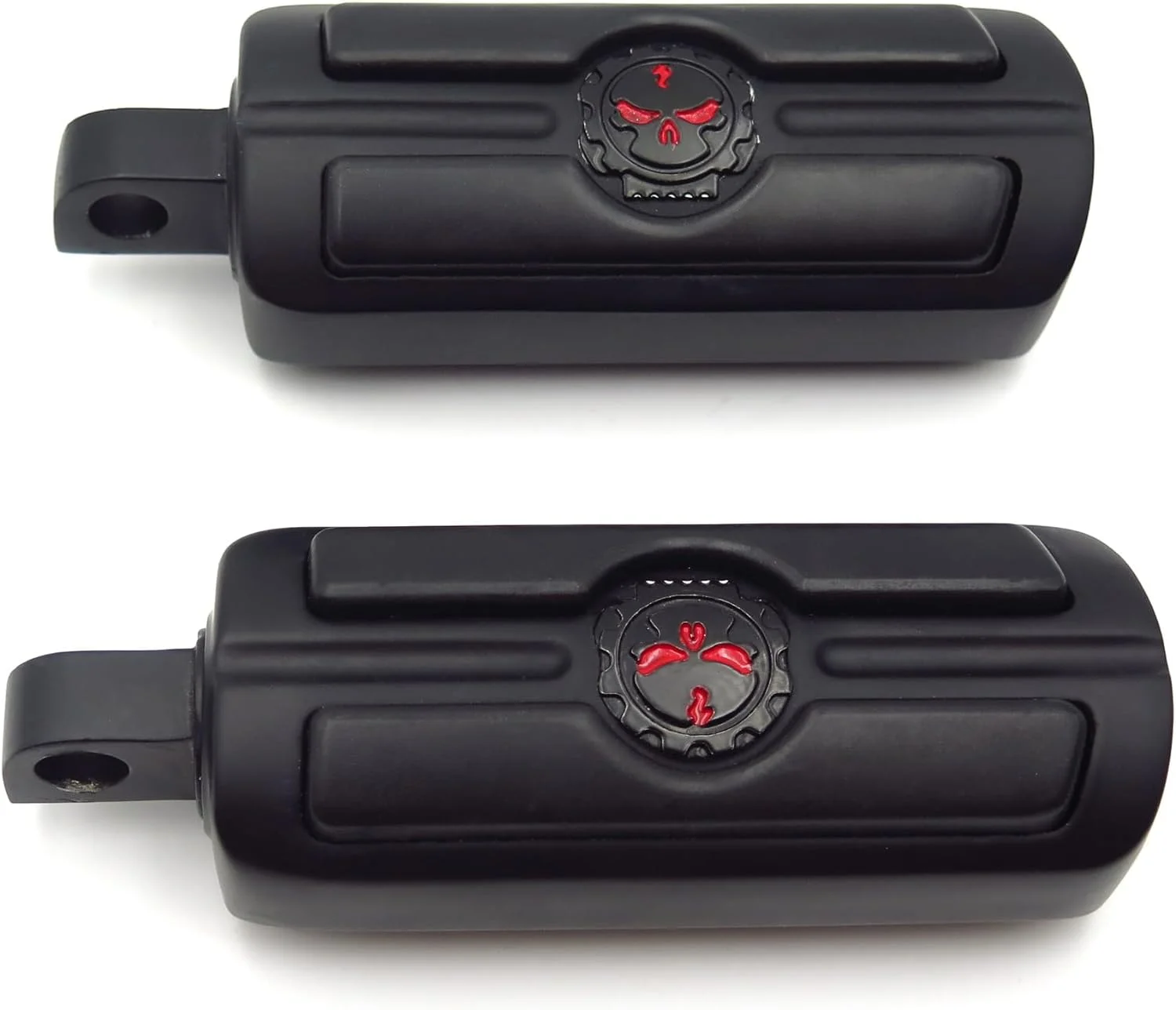 HTTMT - For Harley-Davidson Motorcycle Touring Male Peg Mount Pair Skull Foot Pegs Rest [P/N: MT216-051-CD-XIN]