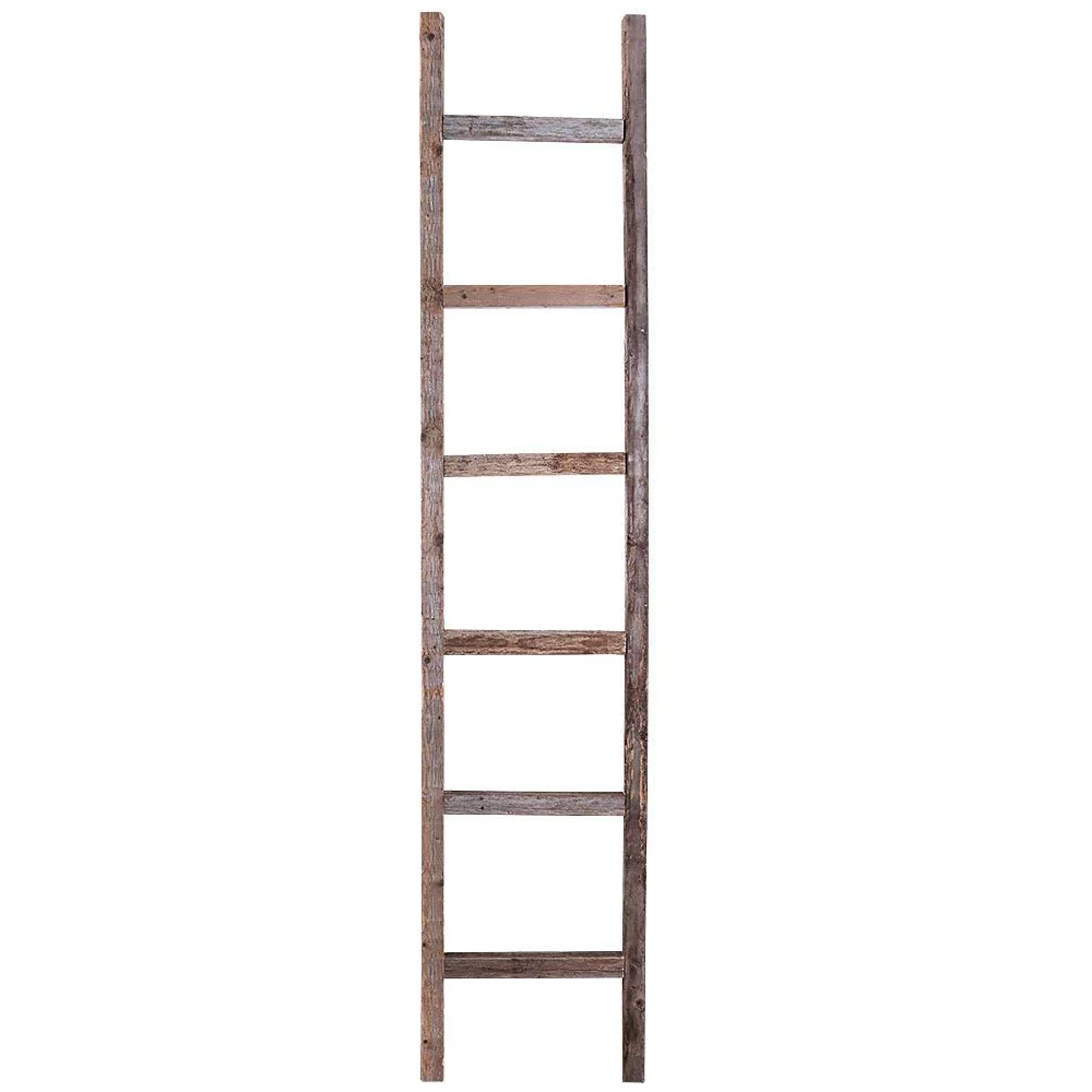 BarnwoodUSA Rustic 6 ft Blanket Ladder