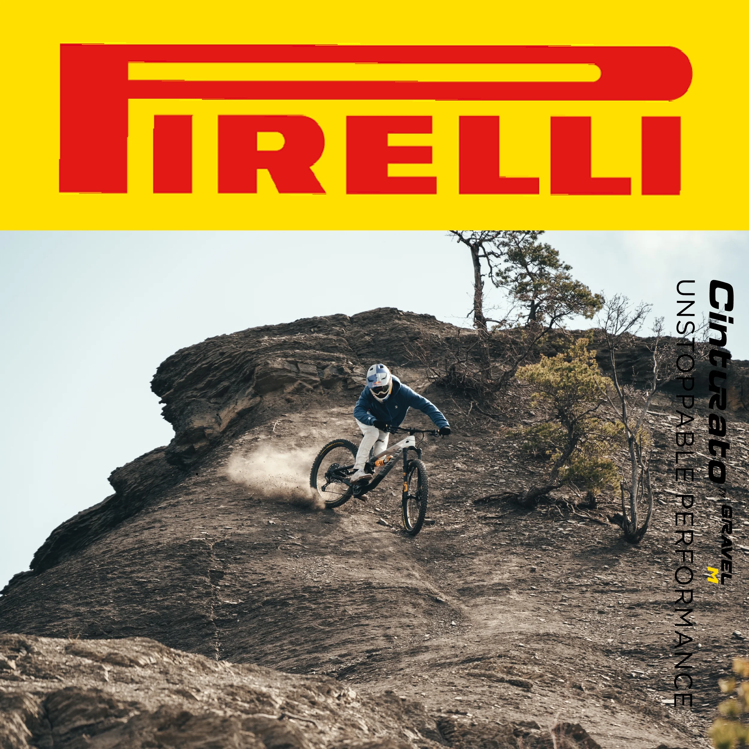 Pirelli Cinturato GRAVEL M Classic 45-584 (650x45c) Gravel Bicycle Tire + SmarTUBE 33/45-622 Presta 60mm - 1 Pack