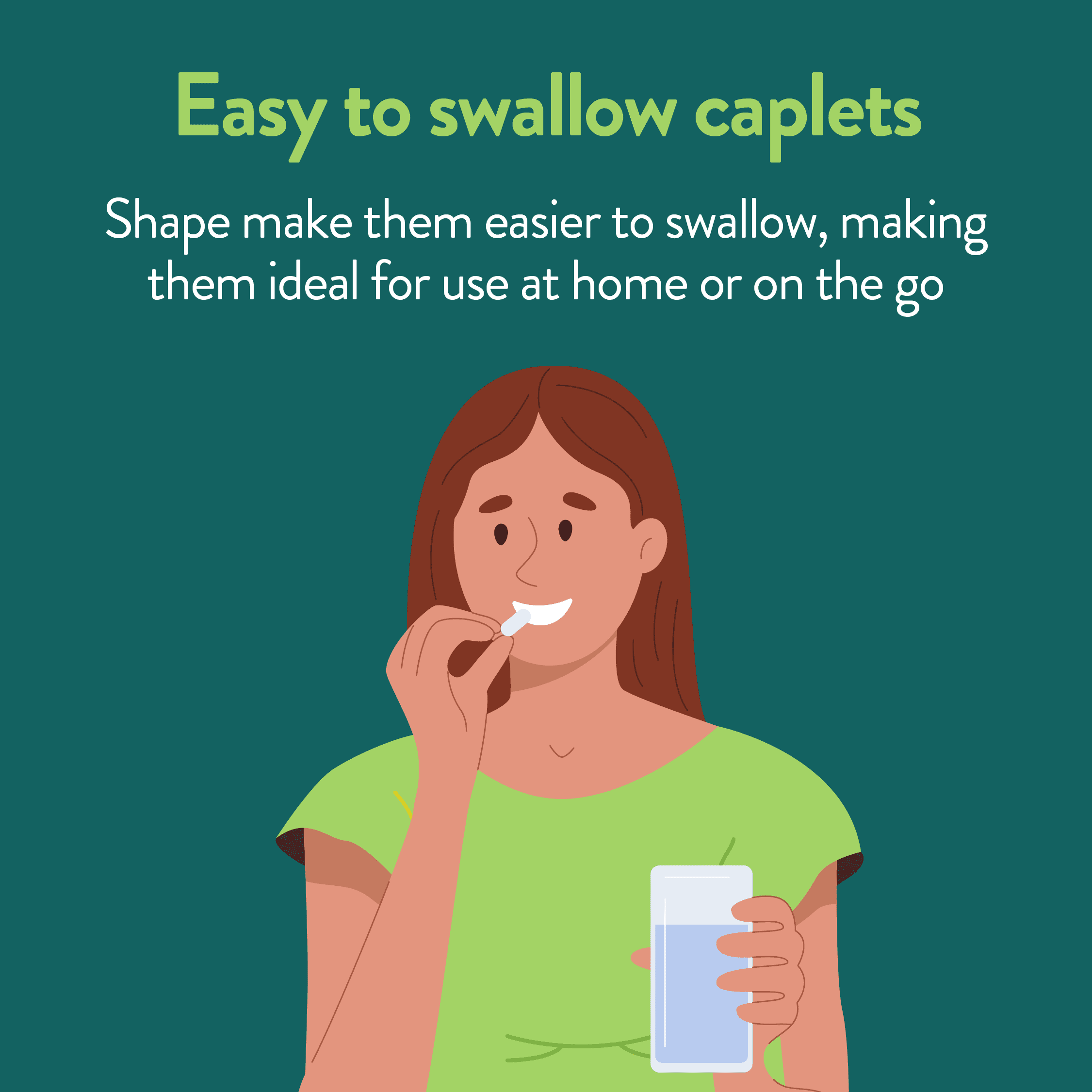 Healthy Living Migraine Relief, Acetaminophen, Aspirin (NSAID) & Caffeine Tablets, Migraine Headache Relief, Pain Reliever/Pain Reliever Aid, 300 Count