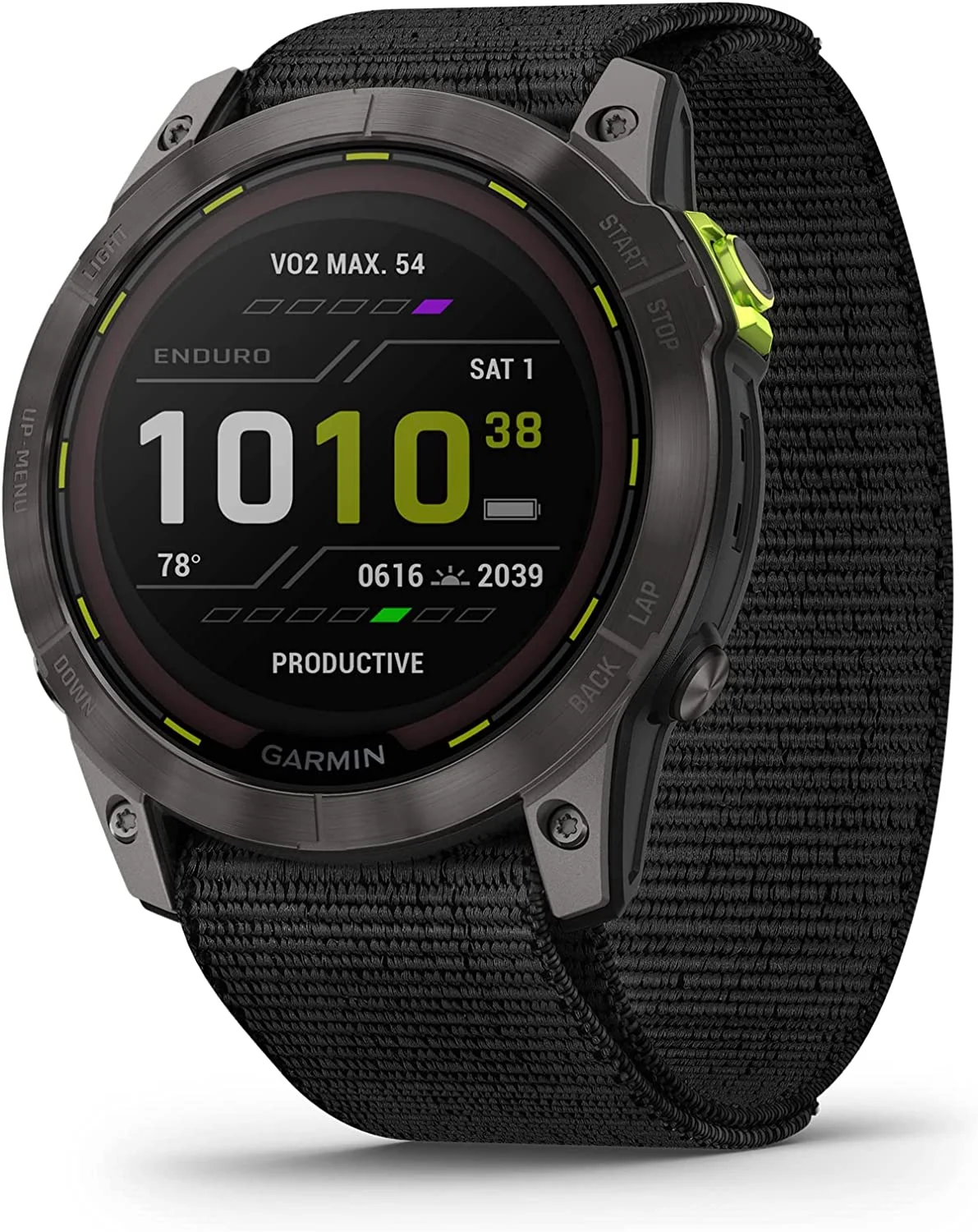 Garmin Enduro 2: Ultimate Solar-Powered GPS Watch for Multisport Endurance (Refurbished)