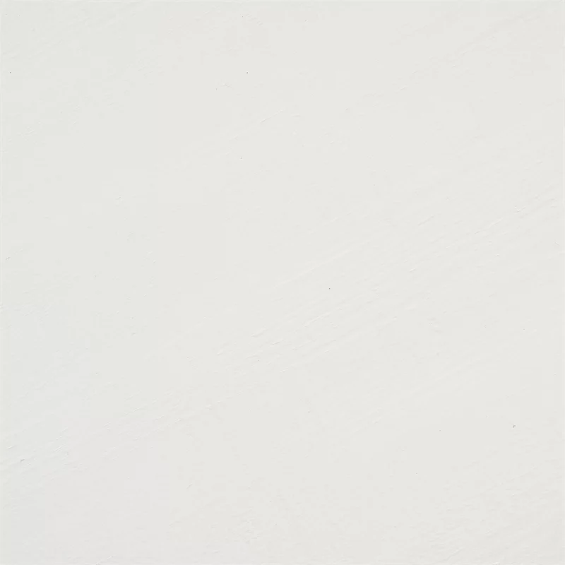 Pemberly Row Modern Distressed Wood End Table in White