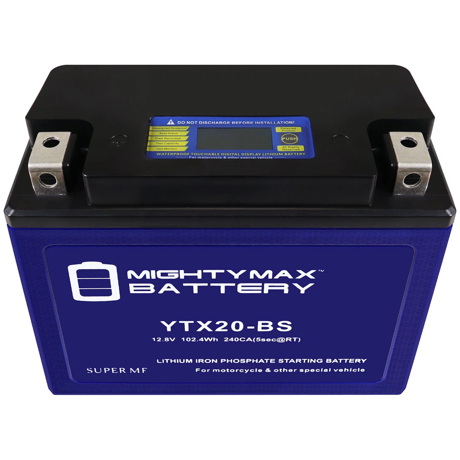 YTX20-BS Lithium Replacement Battery compatible with Cagiva 750 Elefant 1994-1997