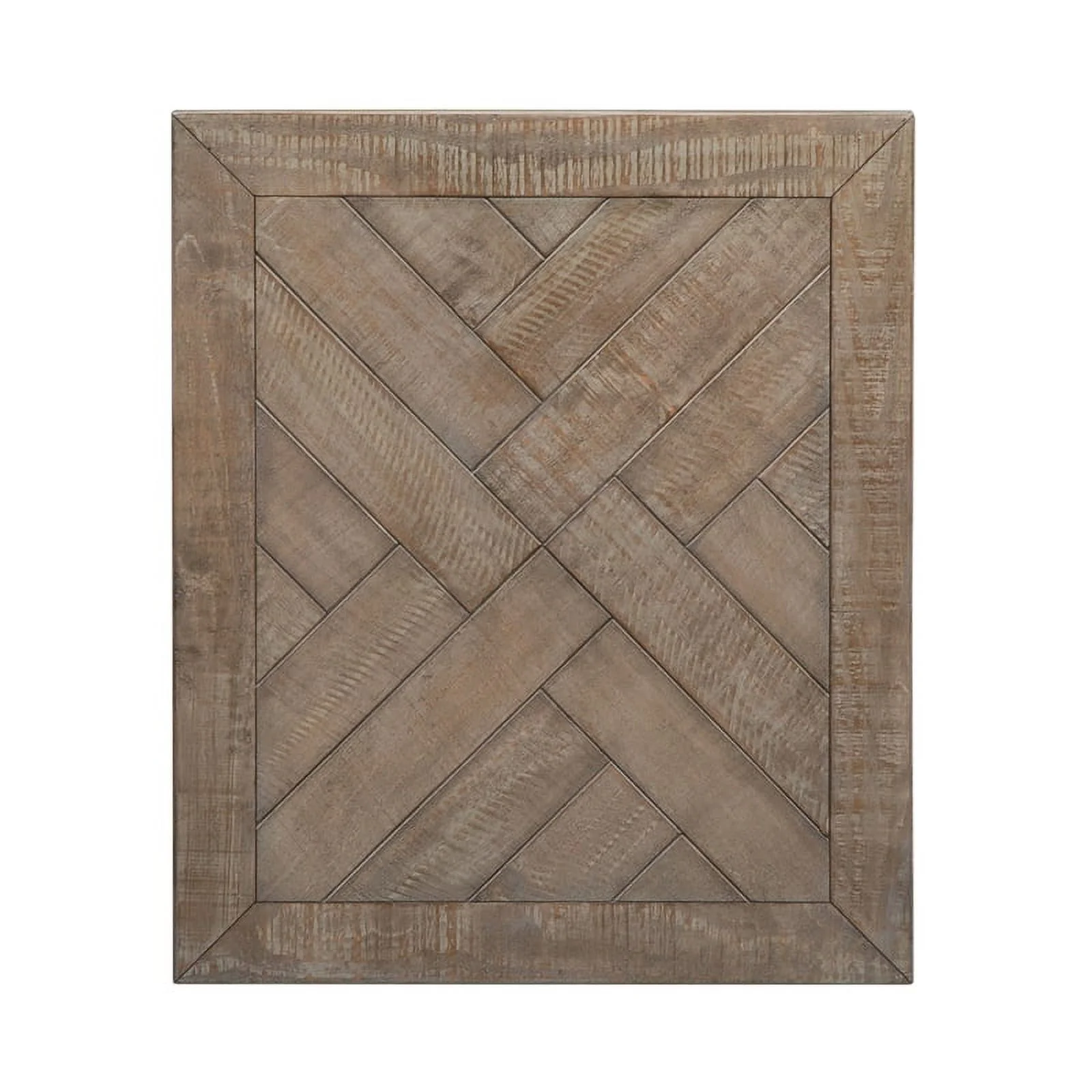 Parkland Falls Light Brown Rectangular End Table