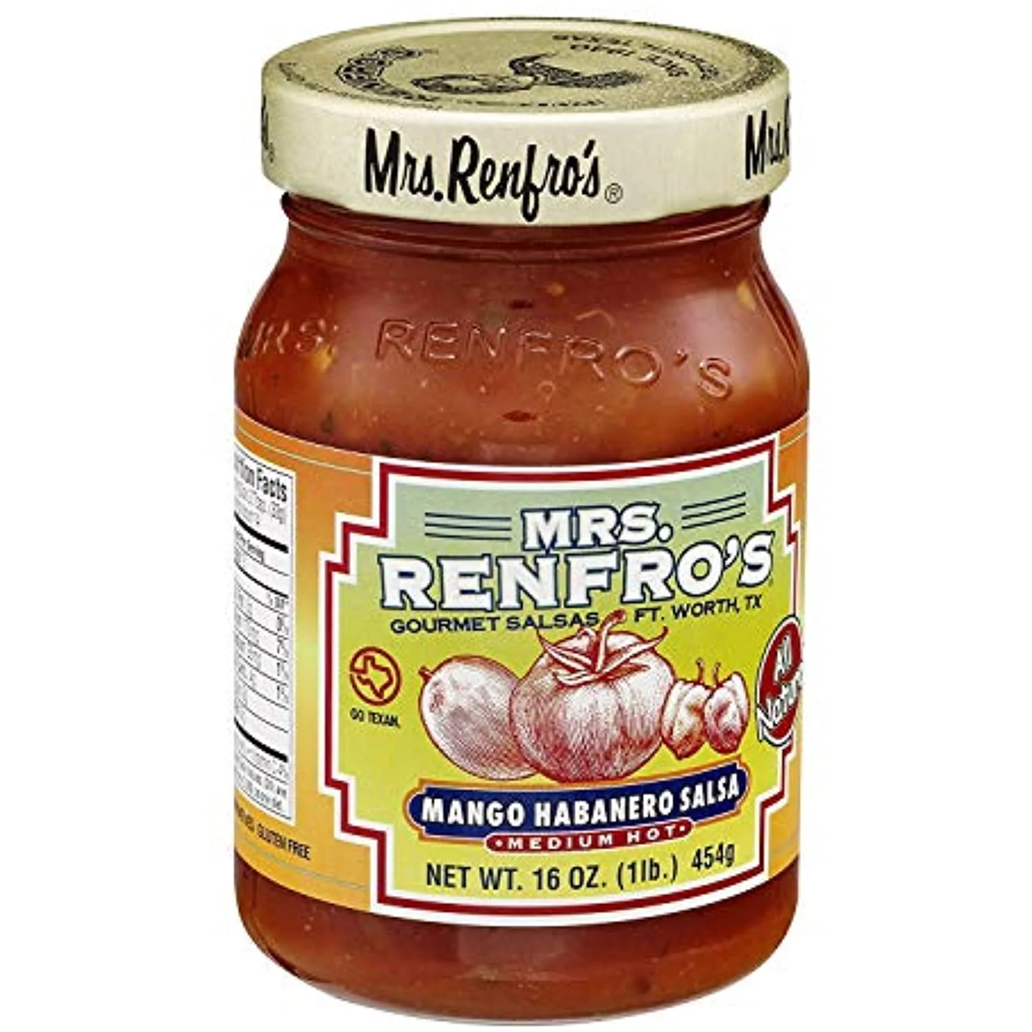 Mrs Renfro Salsa Habanero Mango