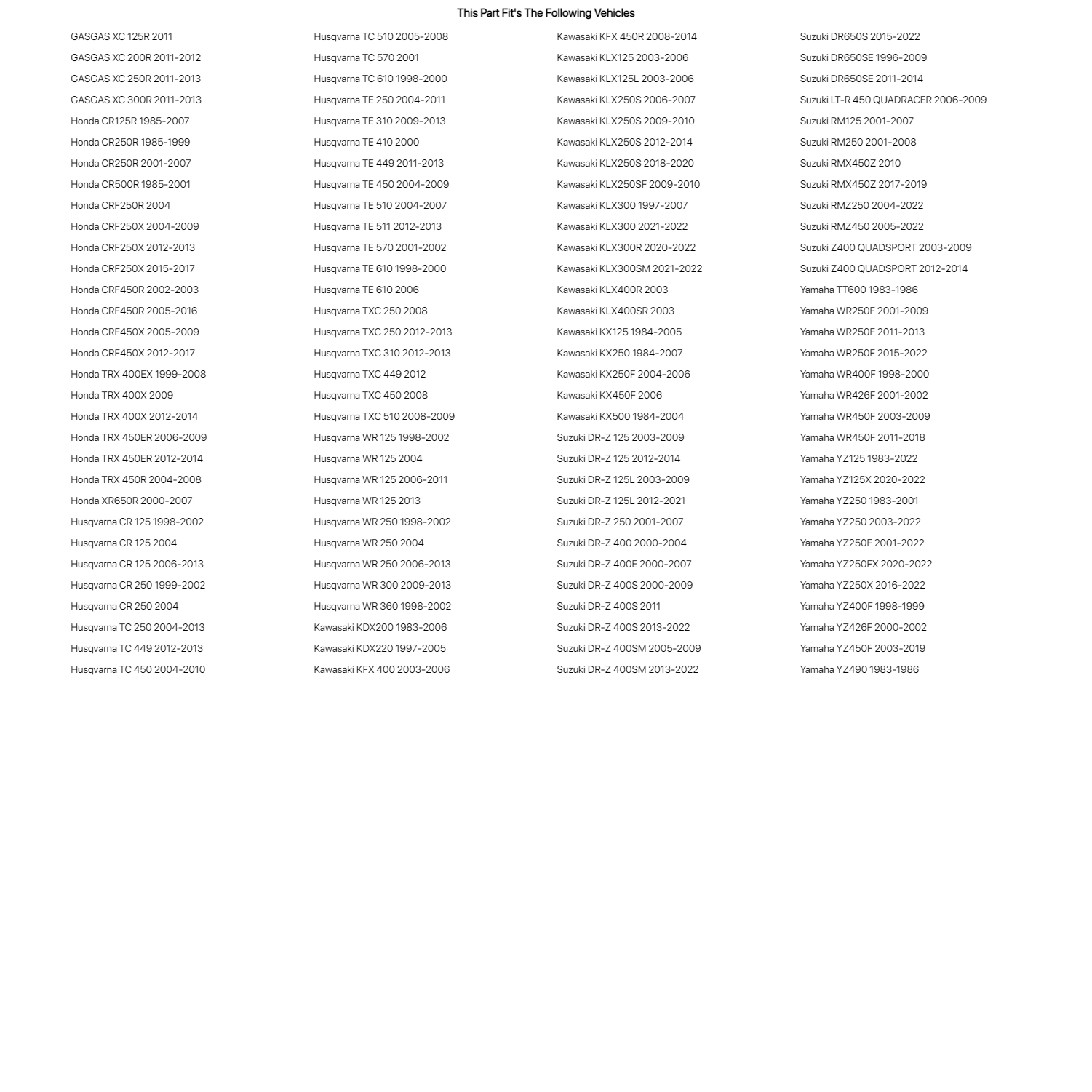 Primary Drive Chain Roller Small 31 mm Black For YAMAHA WR450F 2003-2009,2011-2018