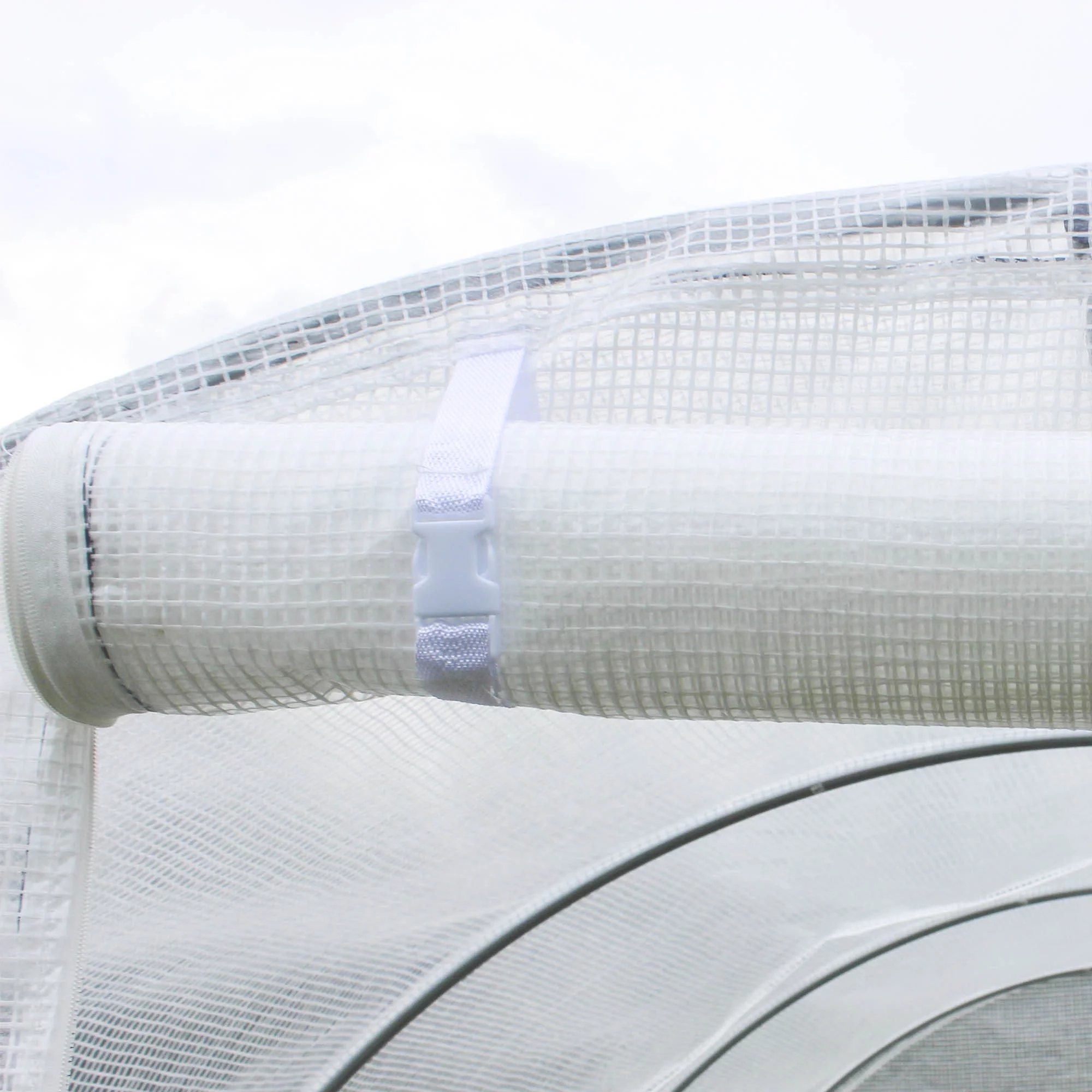 Outsunny 9.8' x 6.6' x 6.6' Greenhouse Cover Replacement, White