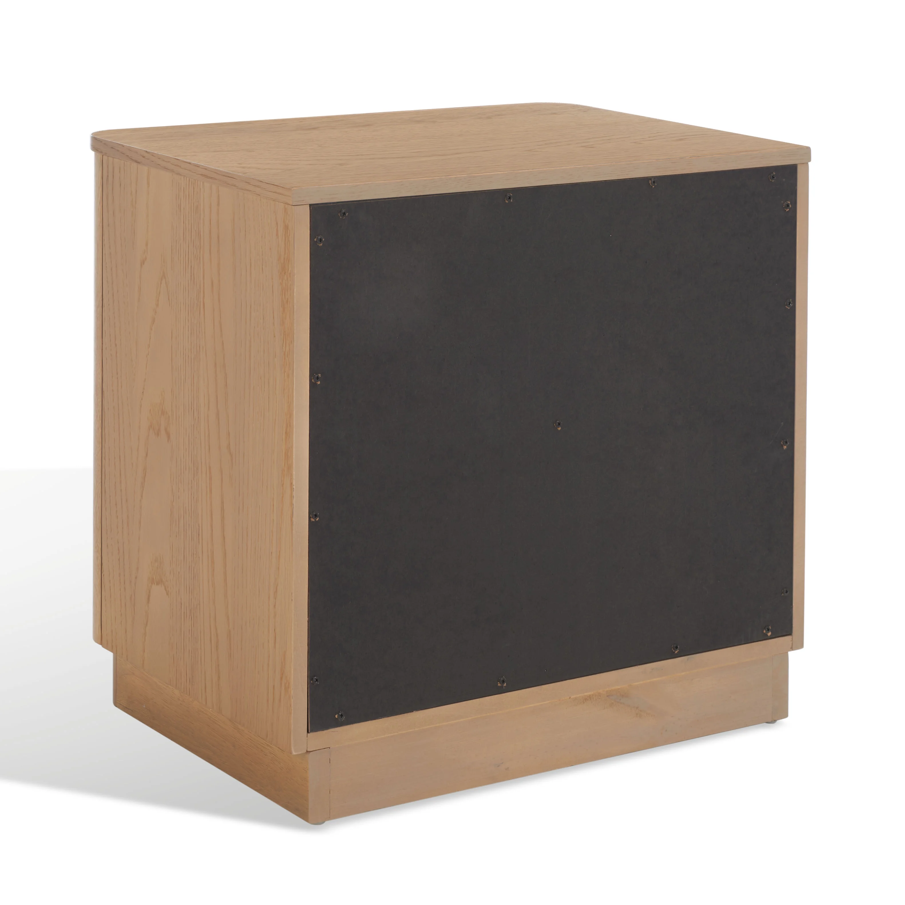 SAFAVIEH Couture Gabrietta Modern Nightstand with 2 Drawers, Natural