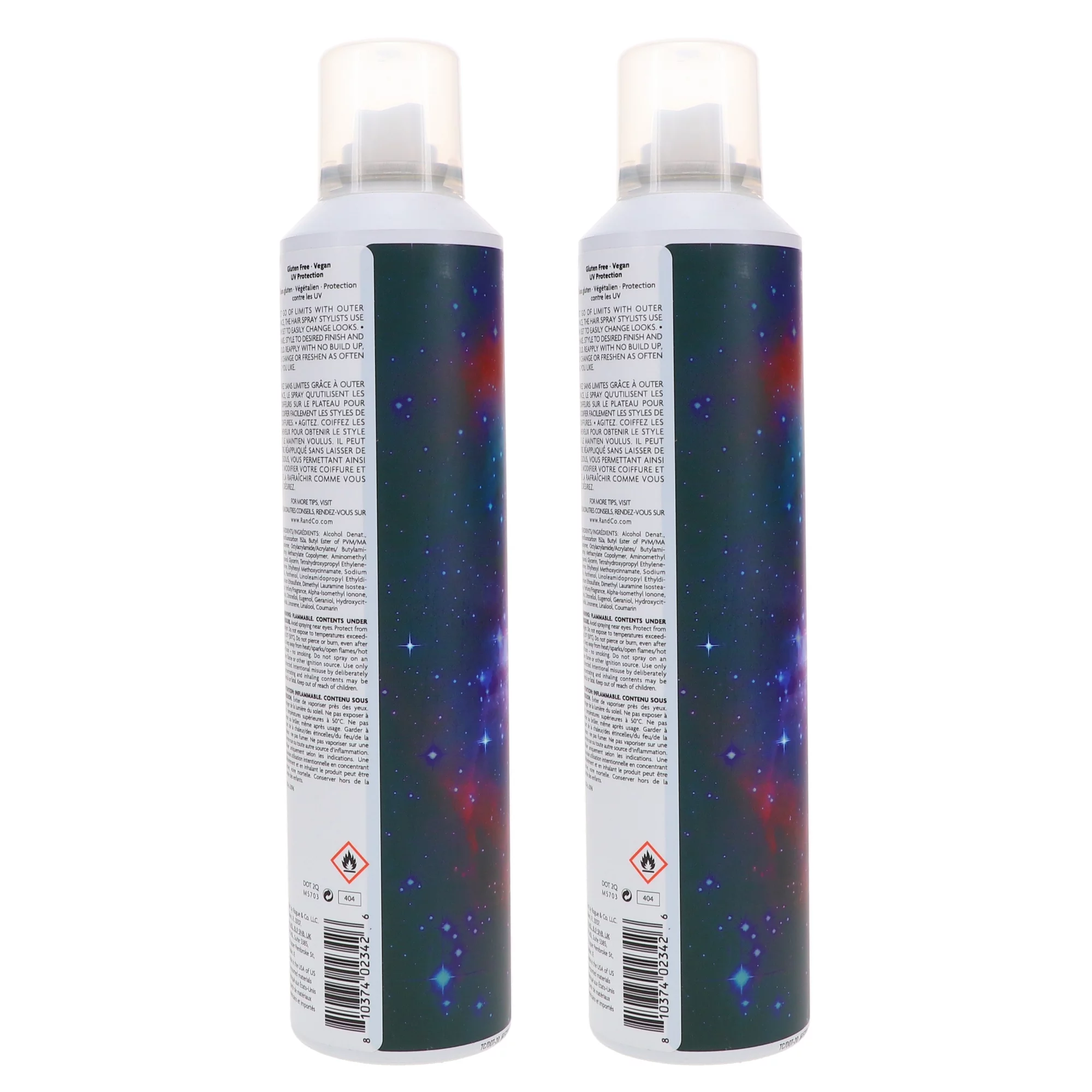 R+CO Outer Space Flexible Hairspray 9.5 oz 2 Pack
