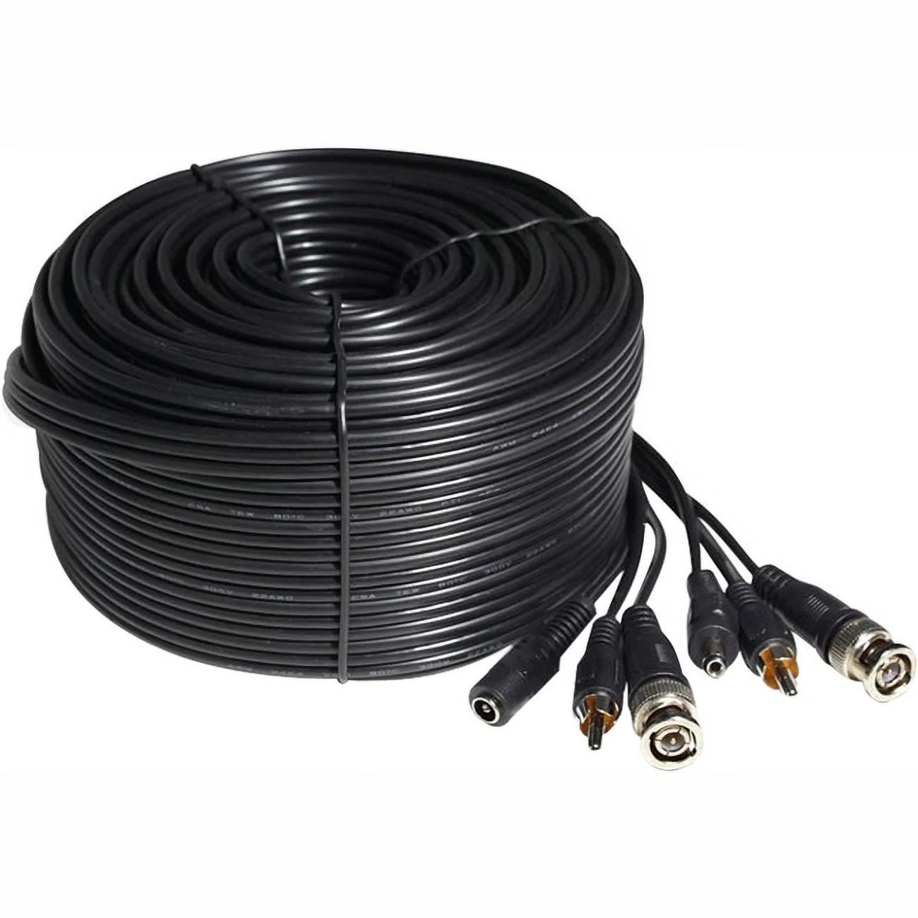 ZMODO W-VPA2030 CDATA - 99ft AWG22 Premade Siamese Video  plus  Power  plus  Audio Cable