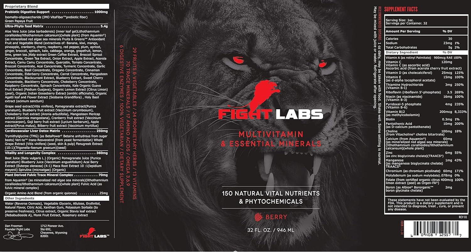 Liquid Multivitamin & Essential Minerals