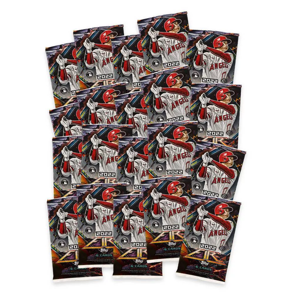 2022 Topps MLB Fire Baseball Trading Card Hobby Box