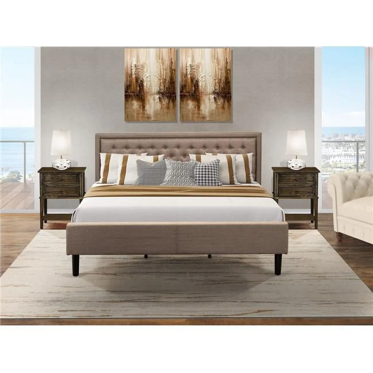 3 Piece Kendall Bedroom Set - Black