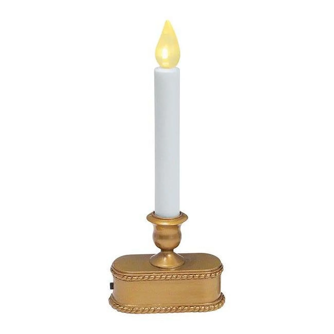 Celebrations 1533-71 Sensor Battery Operated LED Candle, Brushed Gold