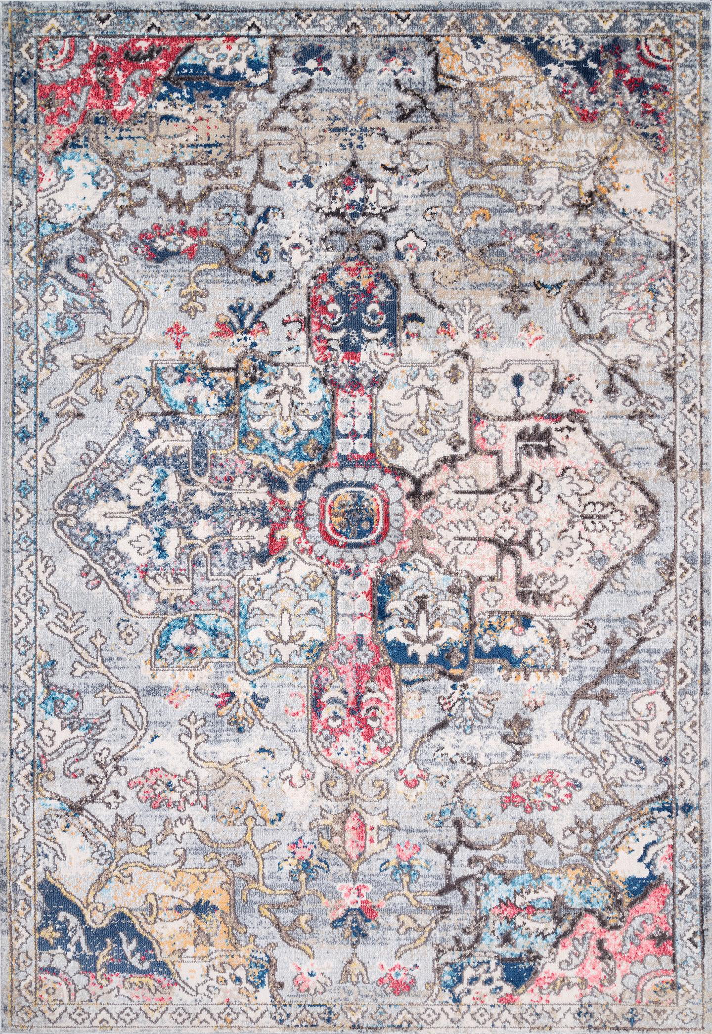 nuLOOM Vintage Medallion Nara Area Rug
