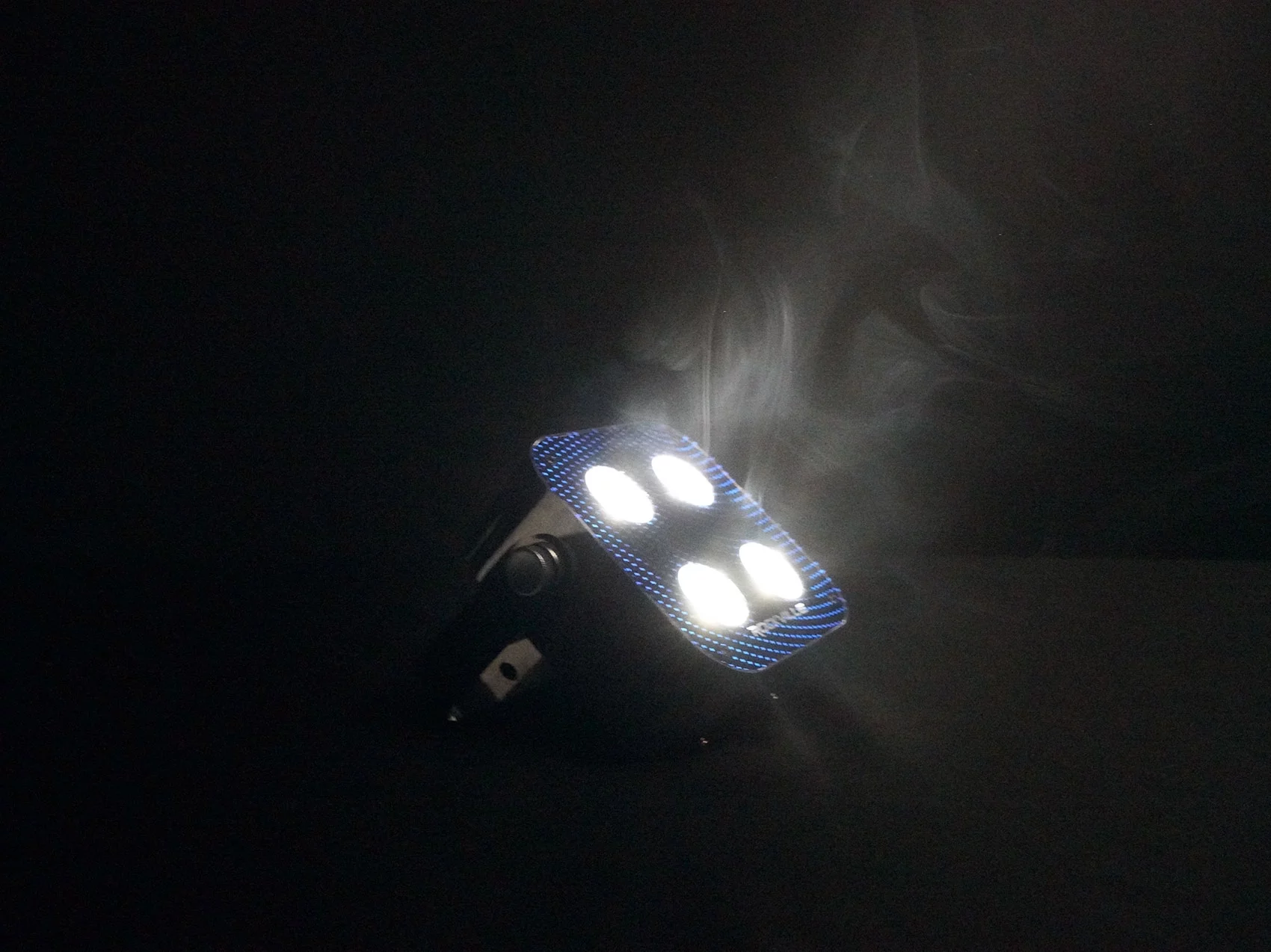 (3) Rockville MINI RF4 RGBWA+UV DMX DJ/Party LED Wash Lights+4-Ch. RF Par Remote