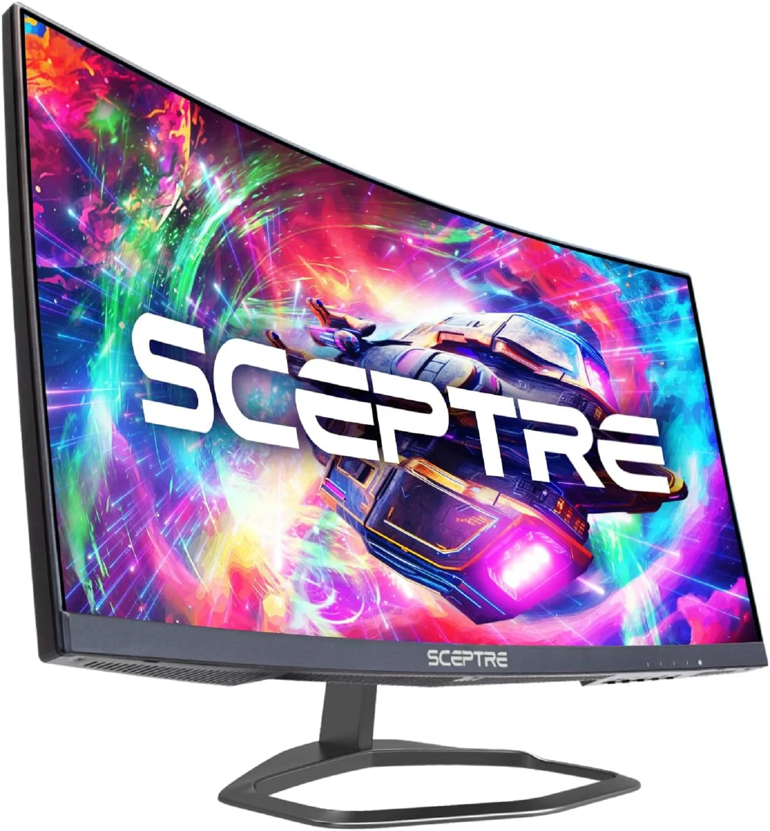 Restored Sceptre C255B-FWT240 Curved 24.5-inch Gaming Monitor (Refurbished)