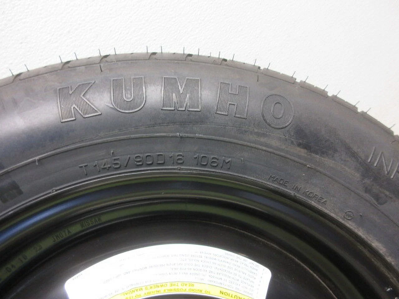 Pre-Owned 2015-2020 Nissan Rogue 16 Inch Compact Spare Wheel & Tire 7/32 OEM LKQ (Good)