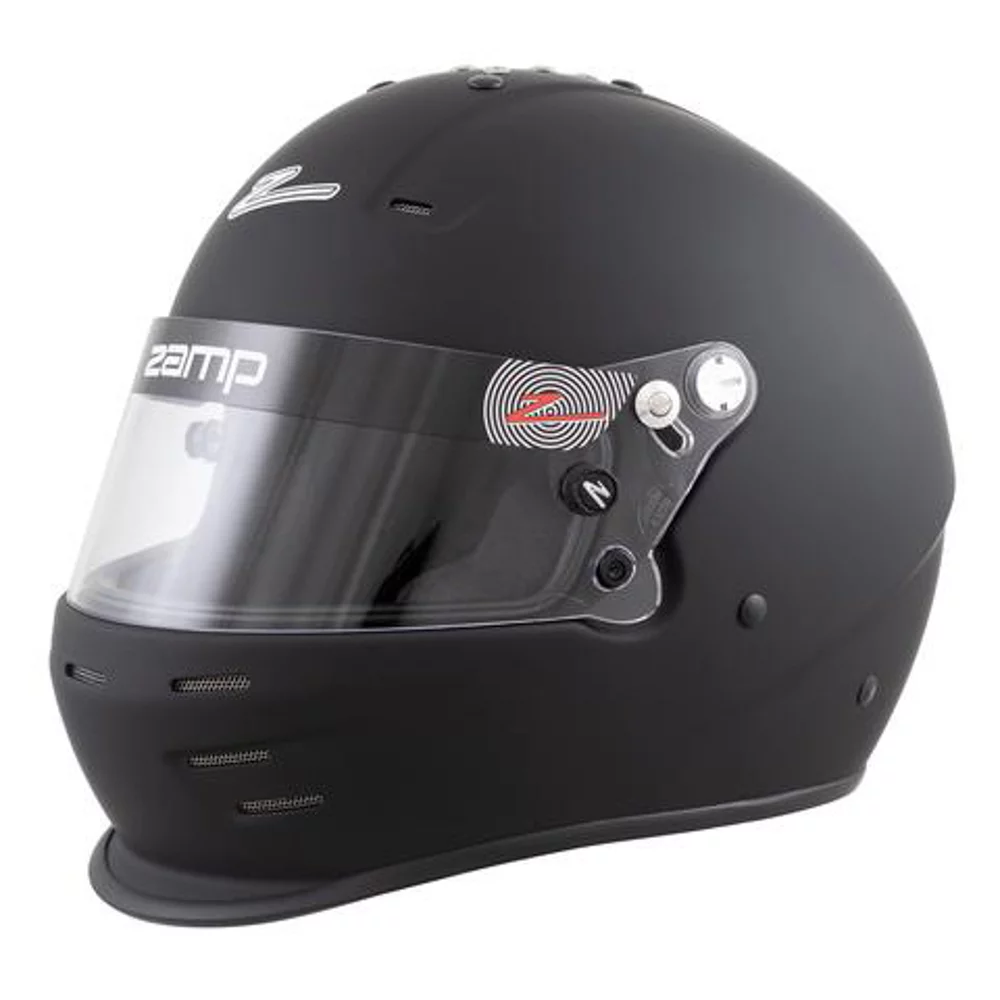 Zamp H76803FXXL RZ-36 Helmet - Full Face - Snell SA2020 Flat Black - 2XL