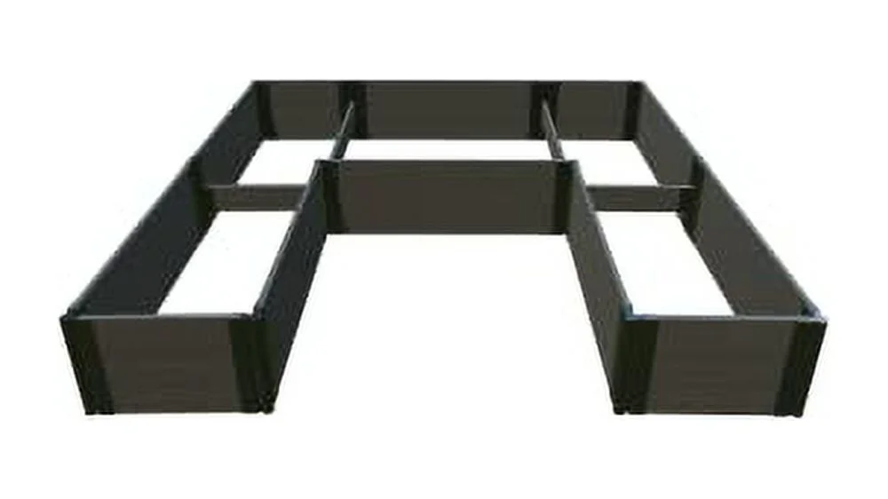 WEATHERED WOOD 'WALK-IN U-SHAPE' - 8' X 8' X 16.5