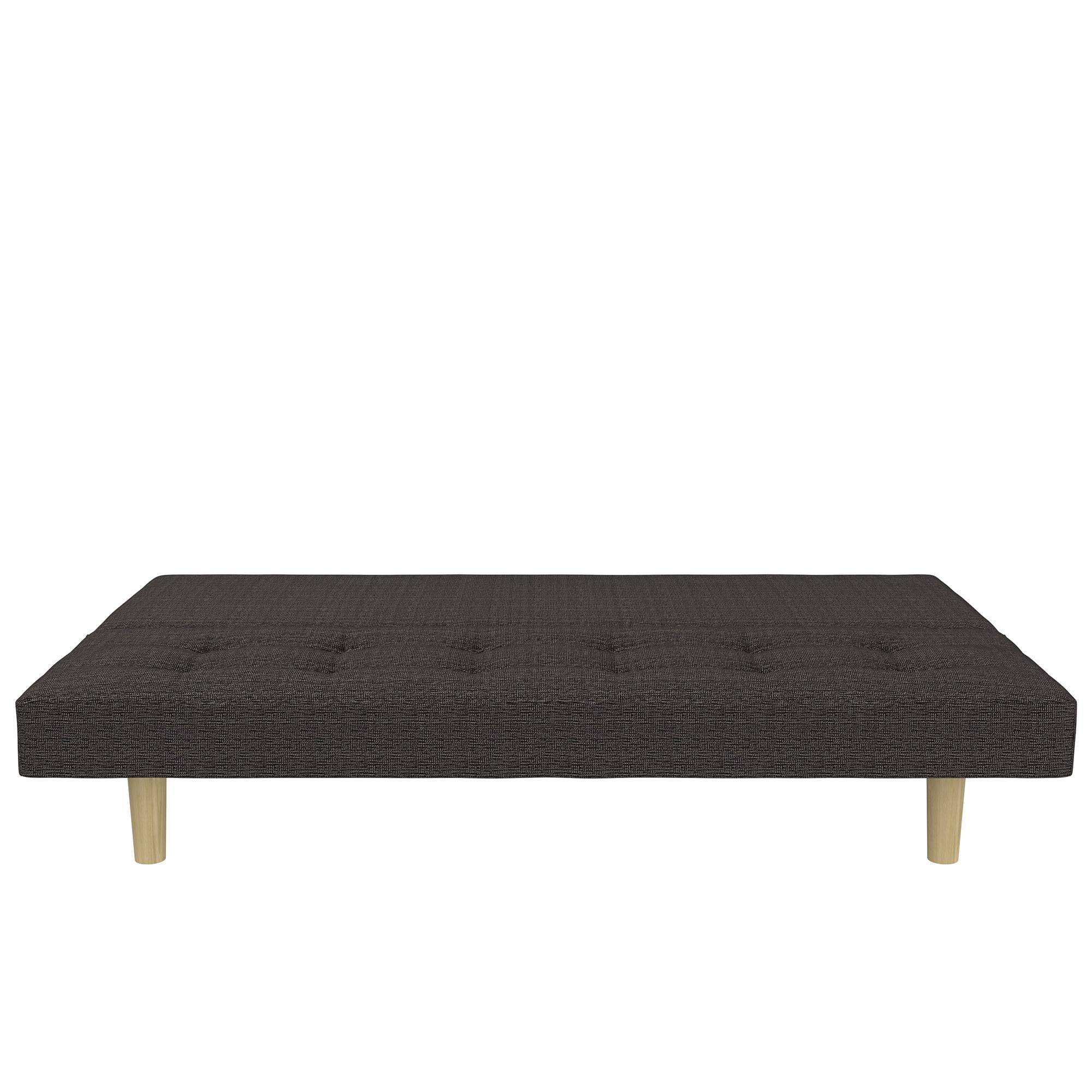 Queer Eye Tamlin Futon, Couch and Sleeper, Gray Linen