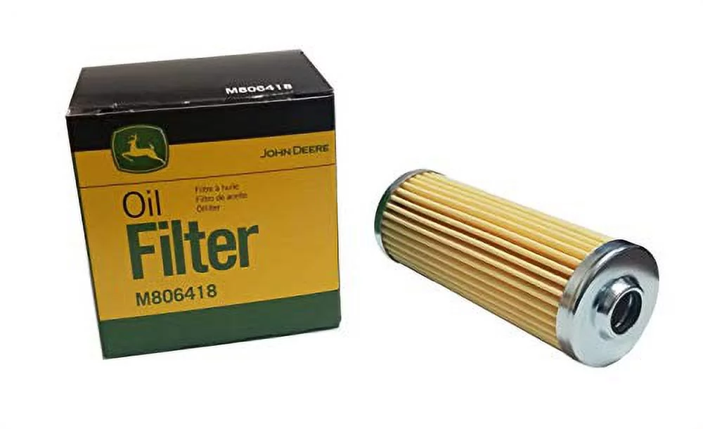John Deere Original Equipment Fuel and Oil Filter M806418/MIU804763 Kit - M806418E