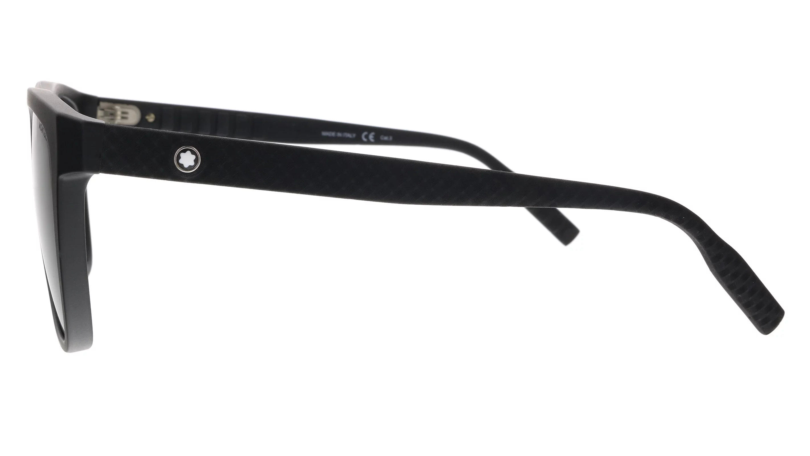 Montblanc Men's Black Square Sunglasses MB0063S00155