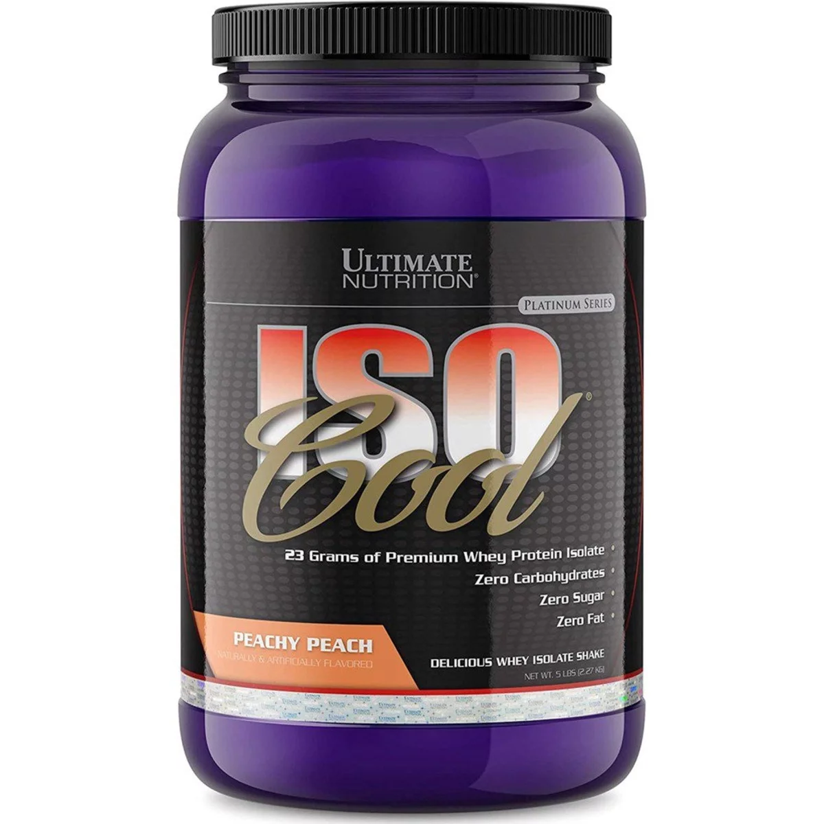 Ultimate Nutrition ISO Cool Keto Friendly Whey Isolate Protein Powder-2lb