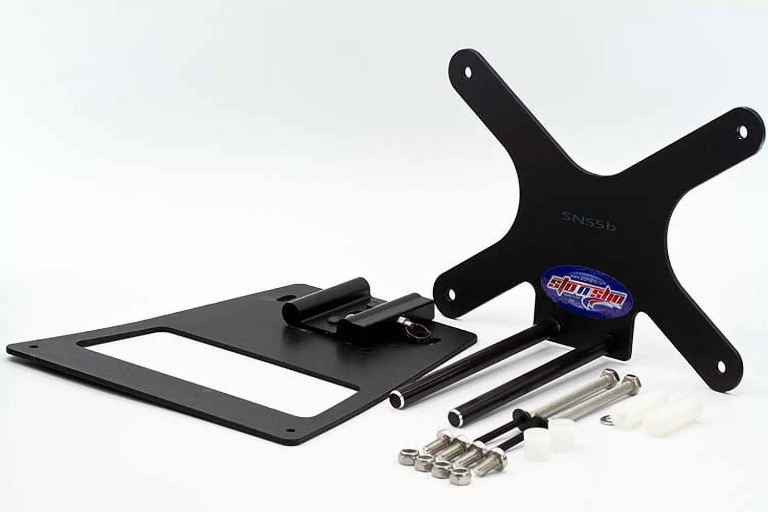 STO N SHO Front License Plate Bracket Compatible with 2010-2012 Ford Mustang Shelby GT500 (SNS5b)