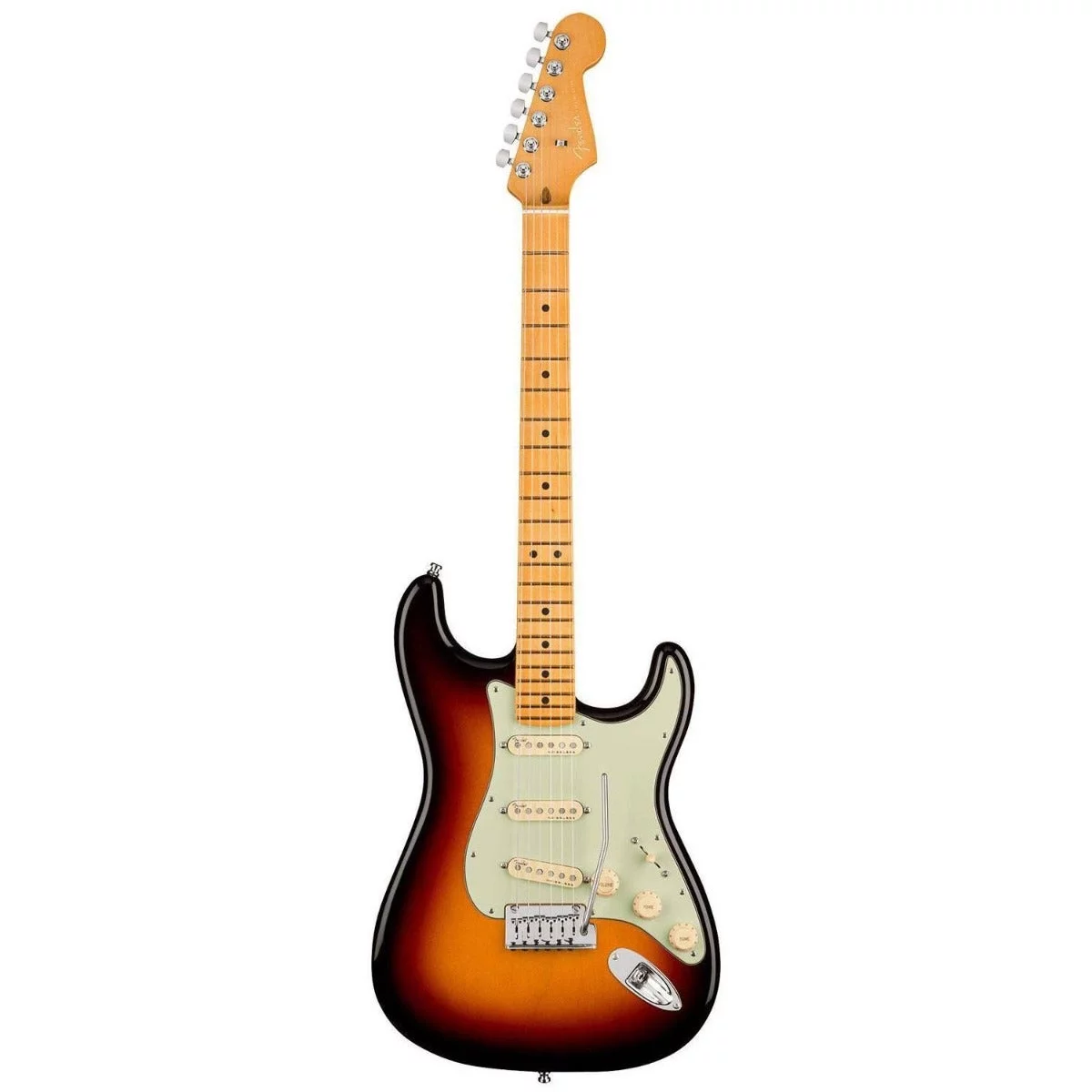 Fender American Ultra Stratocaster Electric Guitar (Ultraburst, Maple Fretboard)