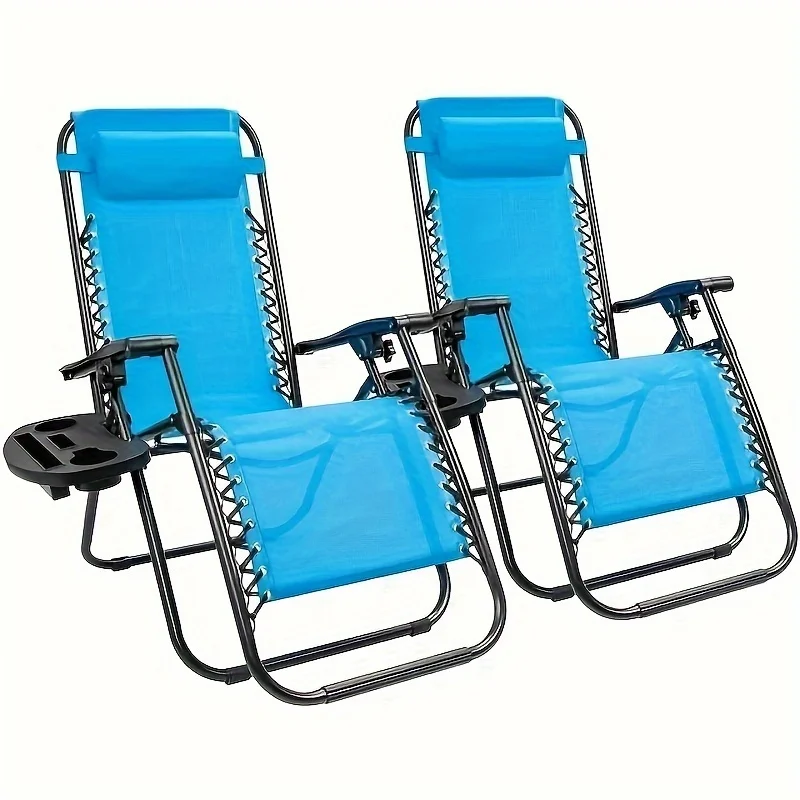 Folding Zero Gravity Chair (Set of 2)
