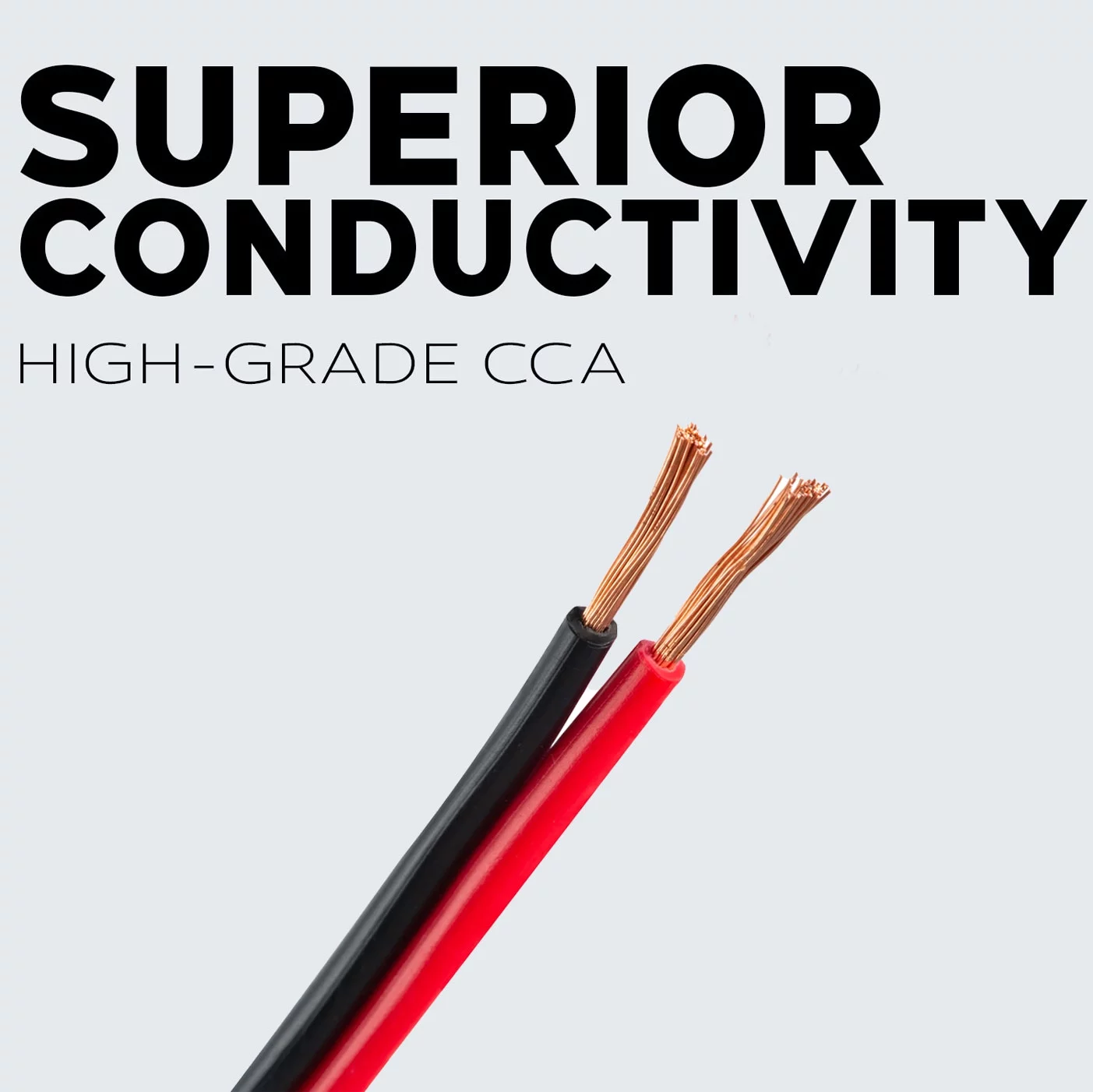 10 Gauge Zip Red Black 2 Spools Speaker Power Ground Wire Cable 100' Feet Each