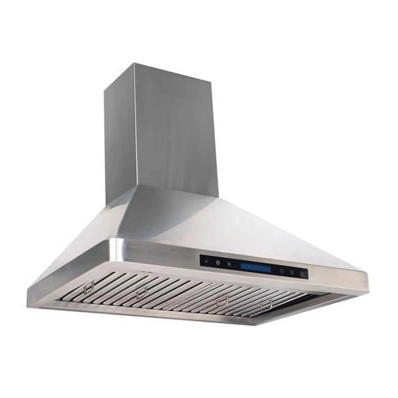 Vanity Art  21.0 x 30.0 x 43.0 in. 600 CFM Stainless Steel Under Cabinet Range Hood with Heat Sensor, 4 Speed Touch Control, Silver