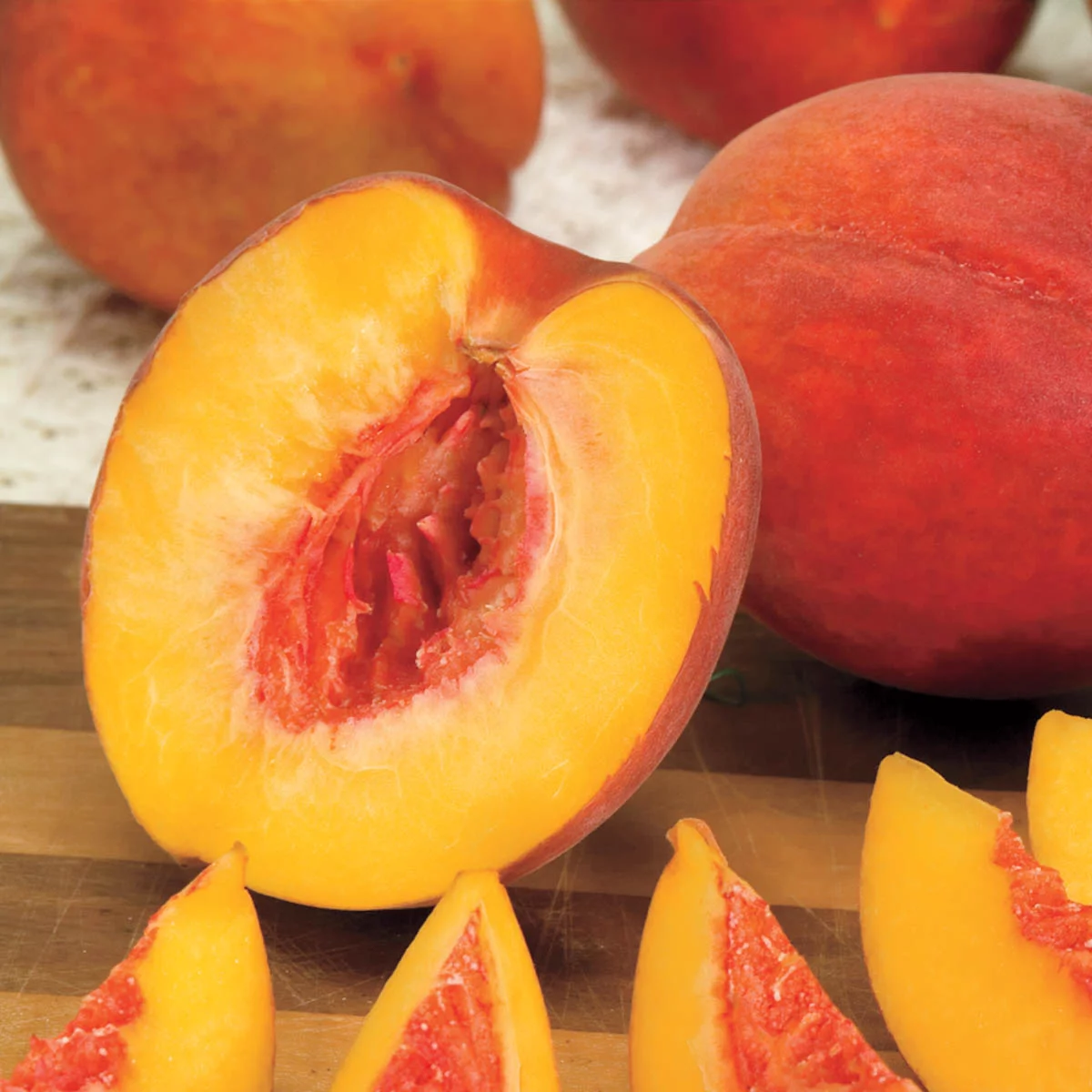 Trugold Peach Standard Dormant Bare Root Starter Fruit Tree (1-Pack)