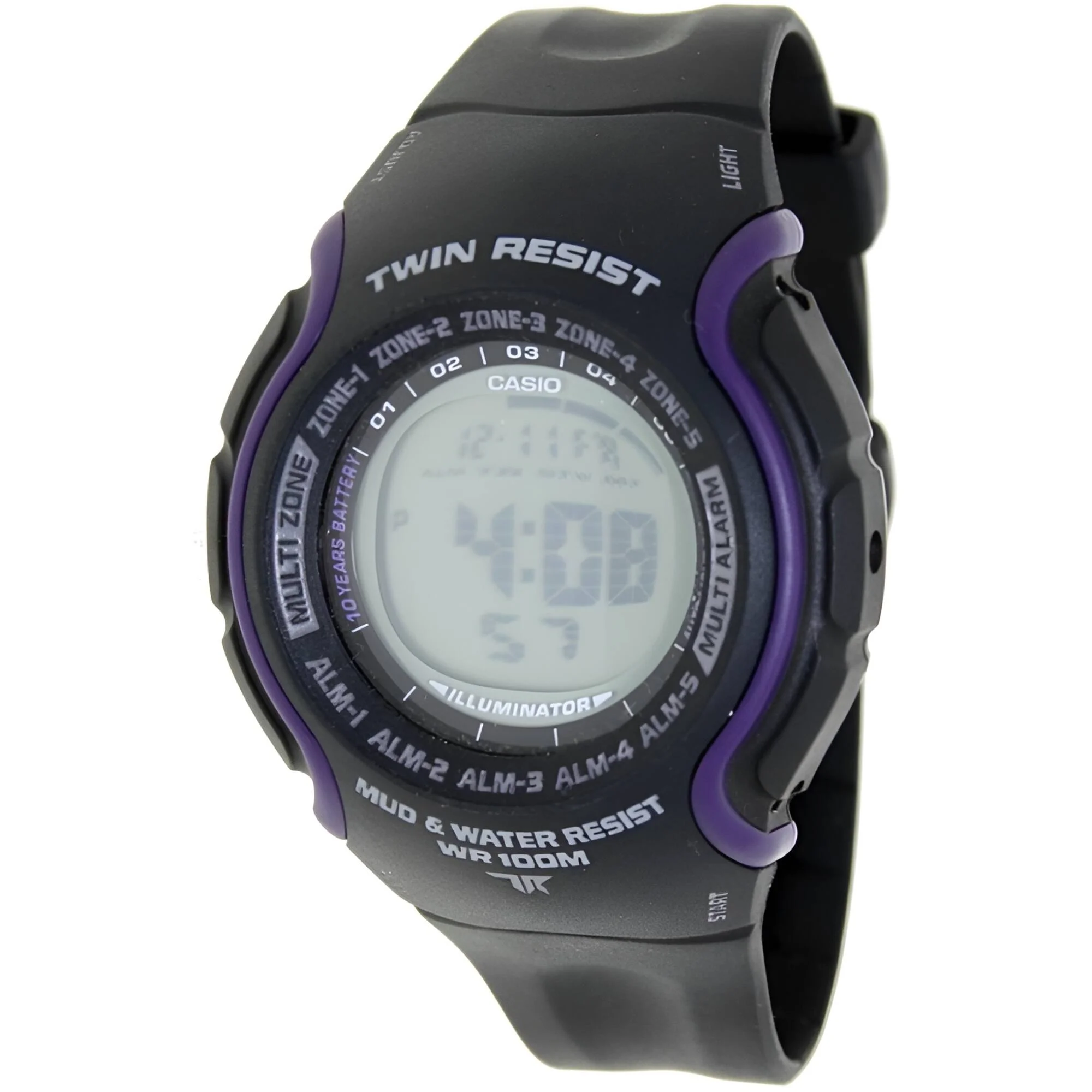 Casio TRT-101H-1AV Men's Twin Resist Black Strap Digital Watch