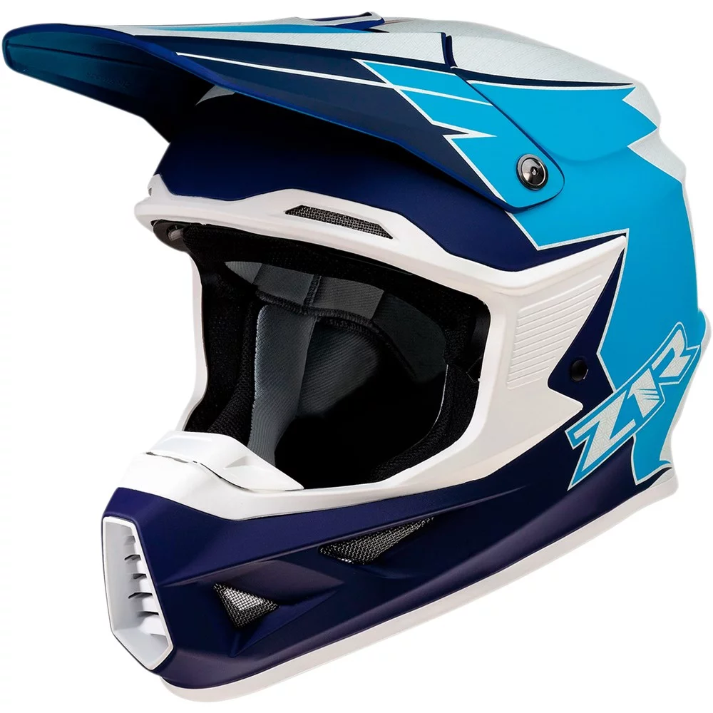 Z1R FI Hysteria Offroad MIPS Helmet - Blue/White