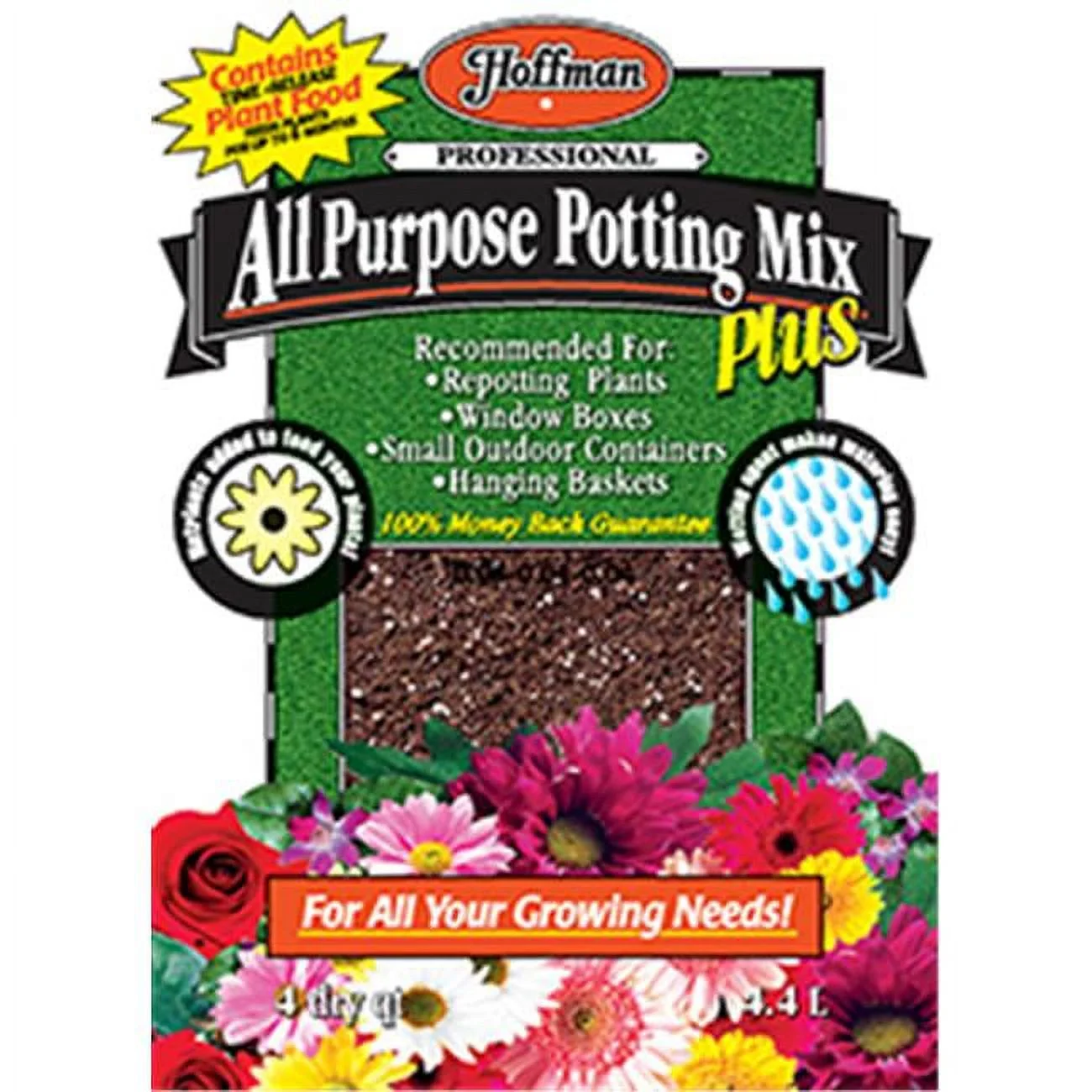 4 Quart Hoffman All Purpose Potting Mix Plus
