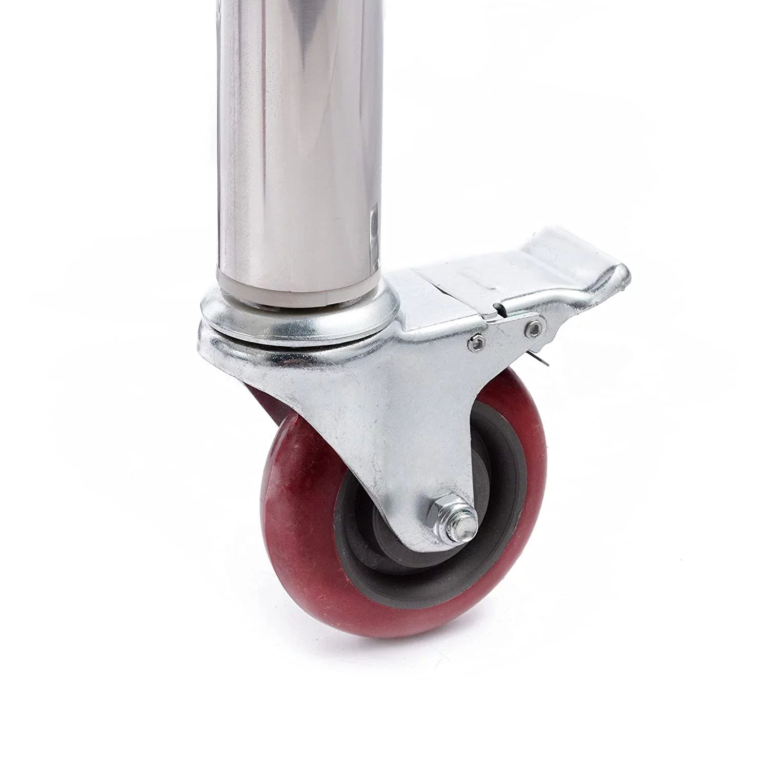 TECSPACE Stainless Steel Work Table with Wheels 24