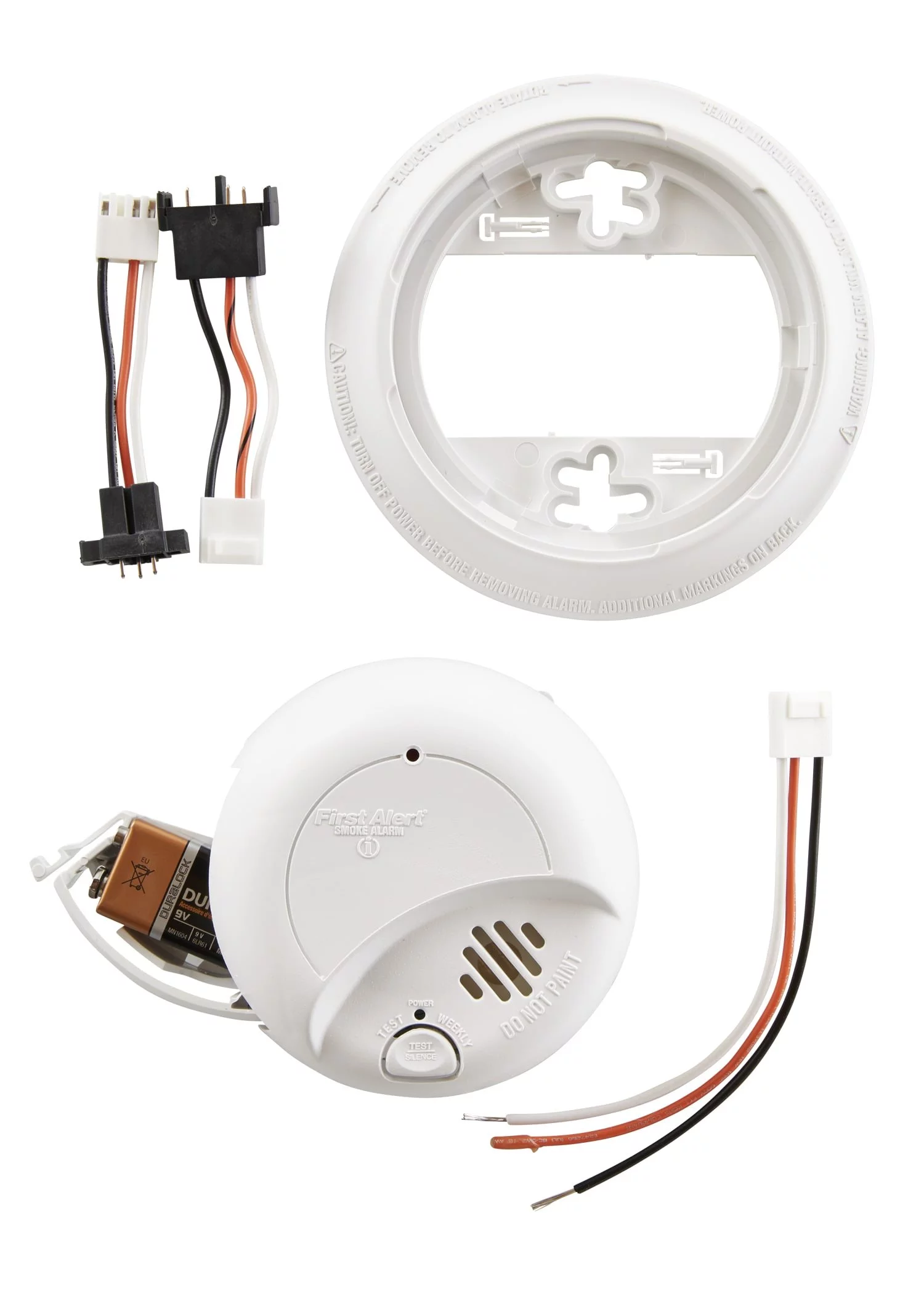 1PC First Alert First Alert SC9120LBL Smoke & Carbon Monoxide Alarm, White