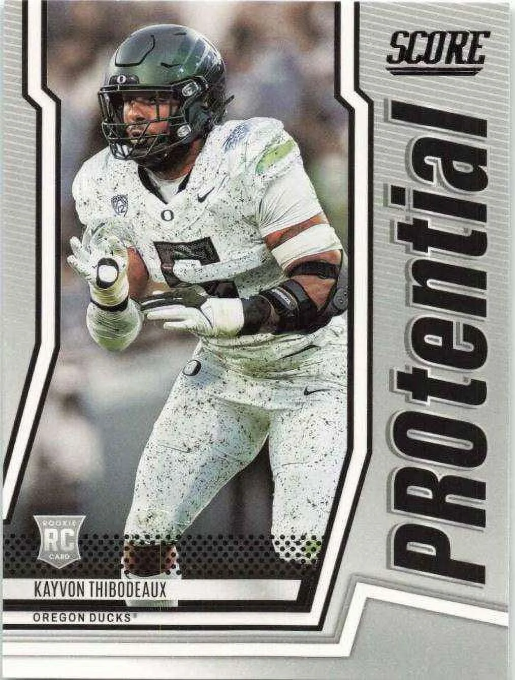 NFL 2022 Panini Score Football Kayvon Thibodeaux Trading Card P-KT (Protential, Rookie Card)