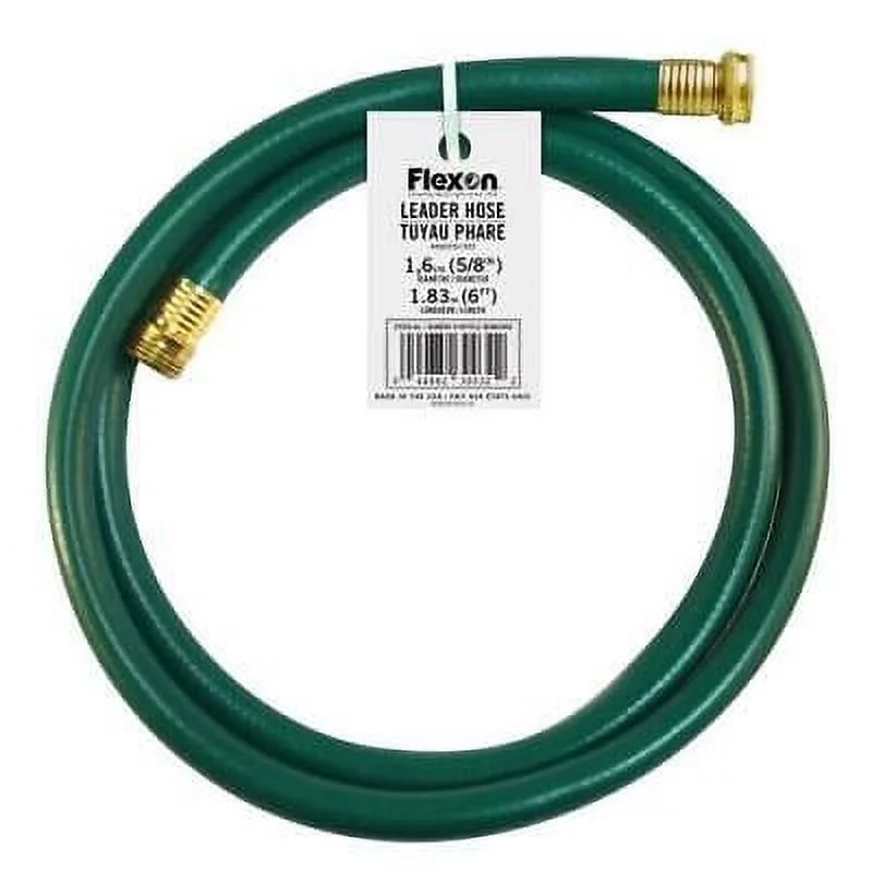 Swan Flexon 5/8 in. D X 6 ft. L Light Duty Leader Hose Green