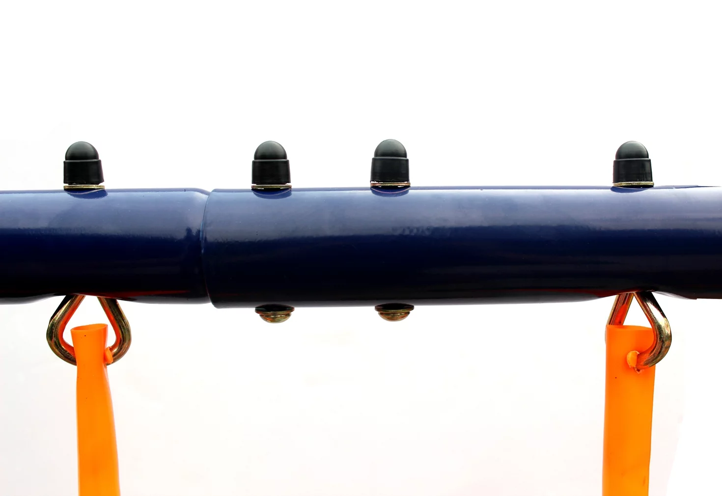 HooKung Swing Sets for Backyard, Heavy Duty Metal Swing Frame Saucer Swing,a Frame Metal Swing Set with 2 Swing Seats for Indoor and Outdoor Activities