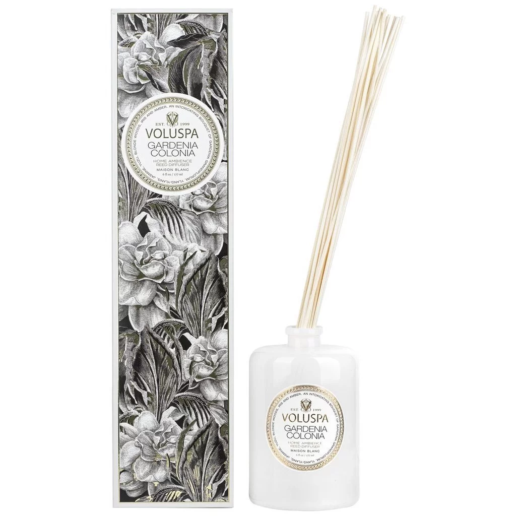 Voluspa Gardenia Colonia Reed Diffuser 6 fl oz/177 ml