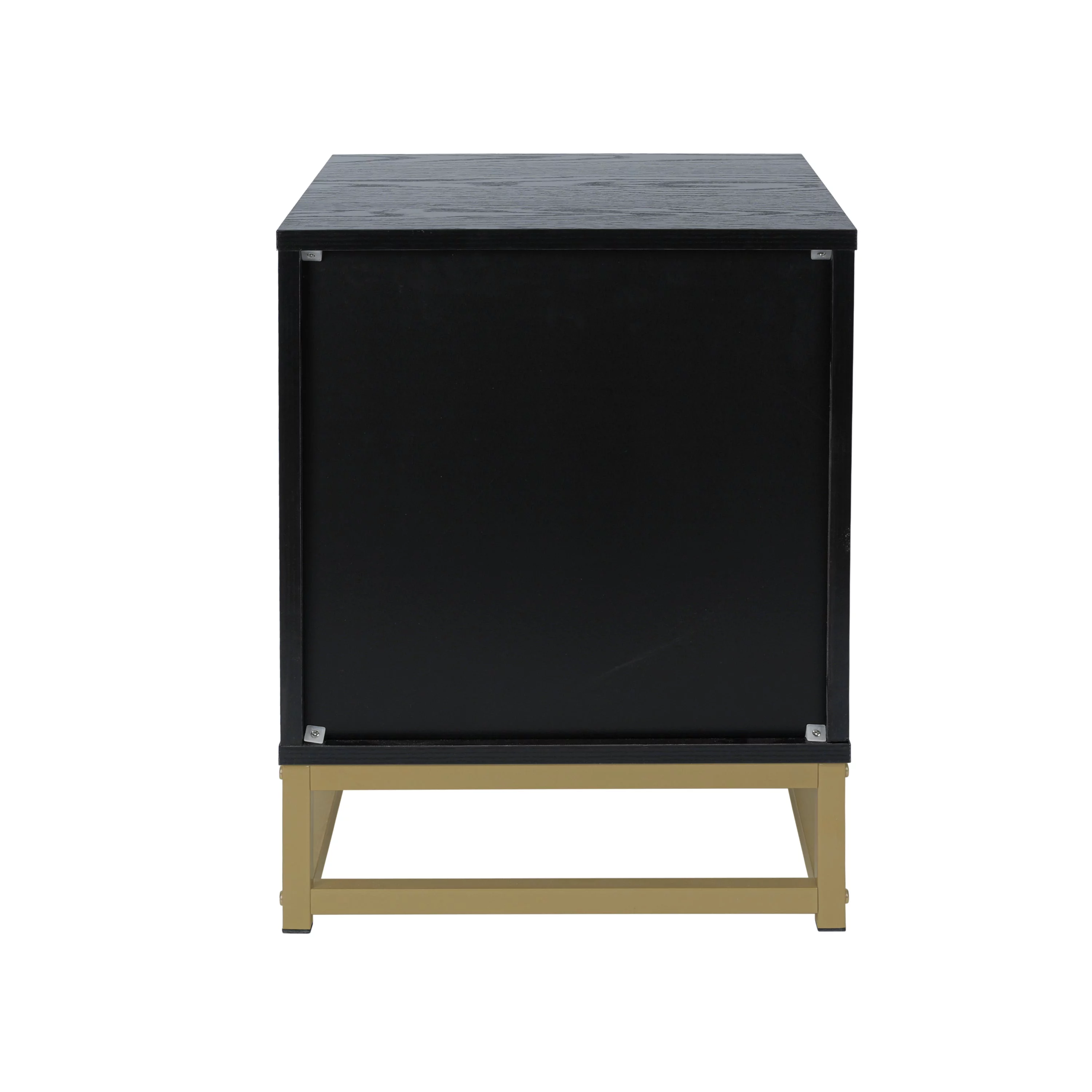 Allen 2 Drawer Nightstand - Black
