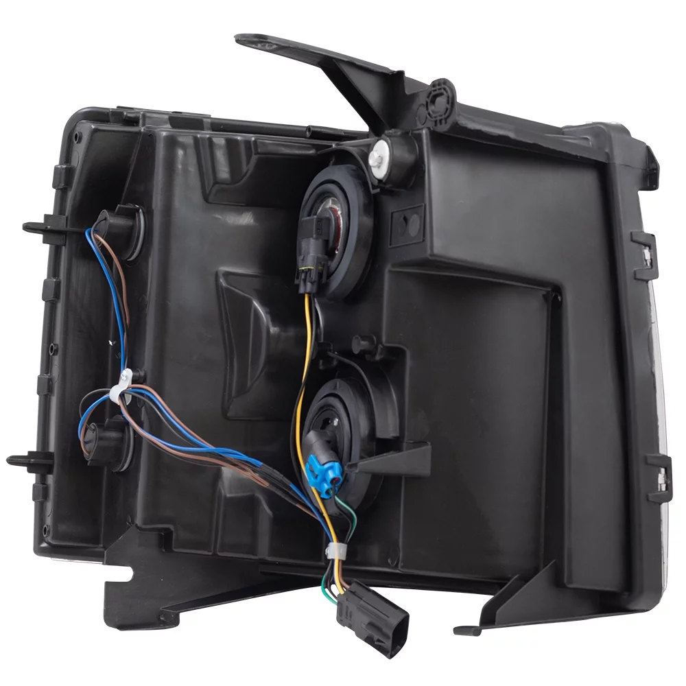 Brock Replacement Driver Side Halogen Combination Headlight Assembly Compatible with 2007-2013 Silverado 1500/ 2009-2013 Silverado 1500 Hybrid/ 2007-2014 Silverado 2500/3500