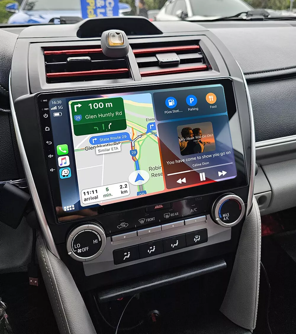 For 2012-2014 Toyota Camry Radio Car Carplay Android GPS Navigation 2+32GB