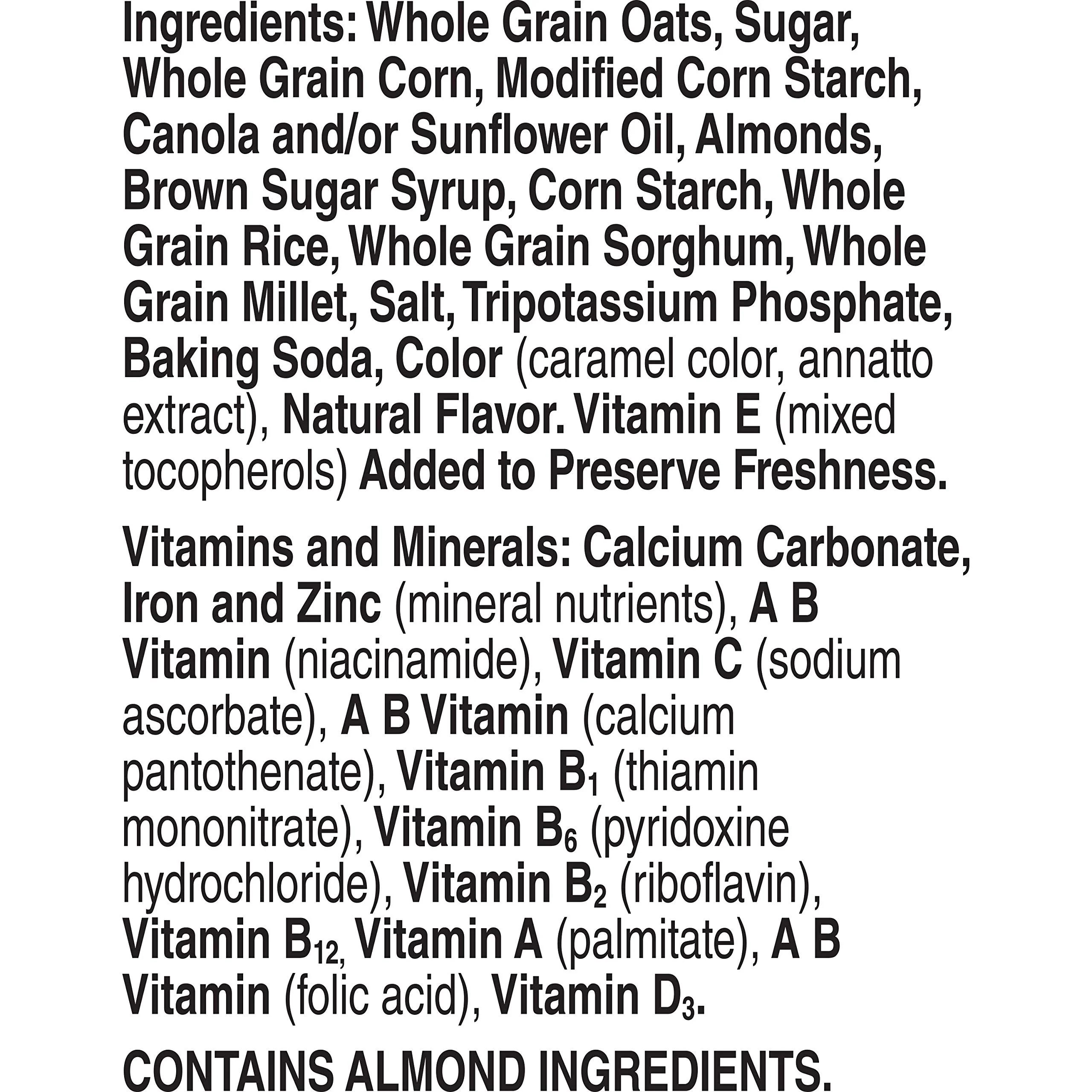 Cheerios Oat Crunch Almond Breakfast Cereal, 18.2 oz Box (Pack of 10)