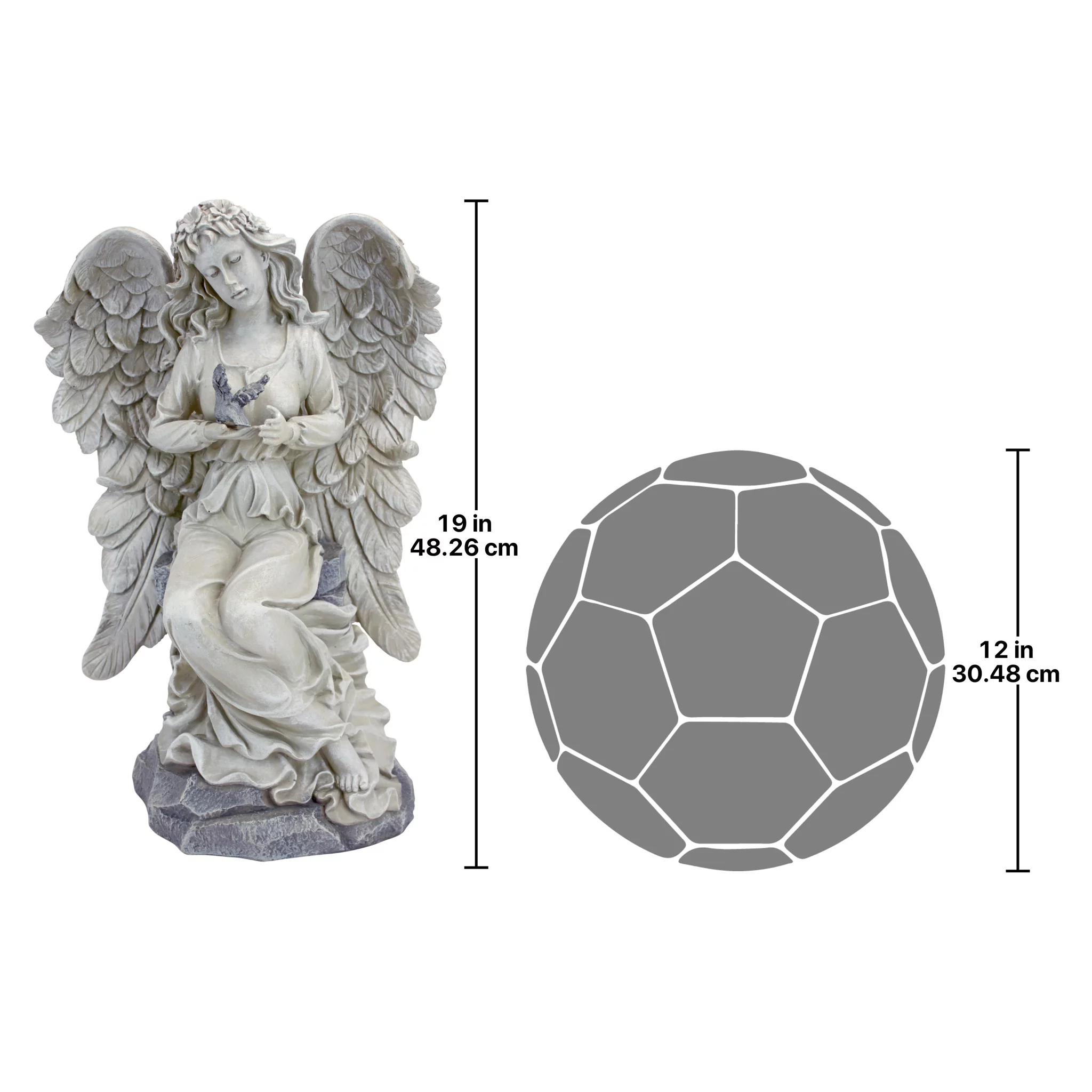 Design Toscano Nature's Blessing Angel Garden Statue